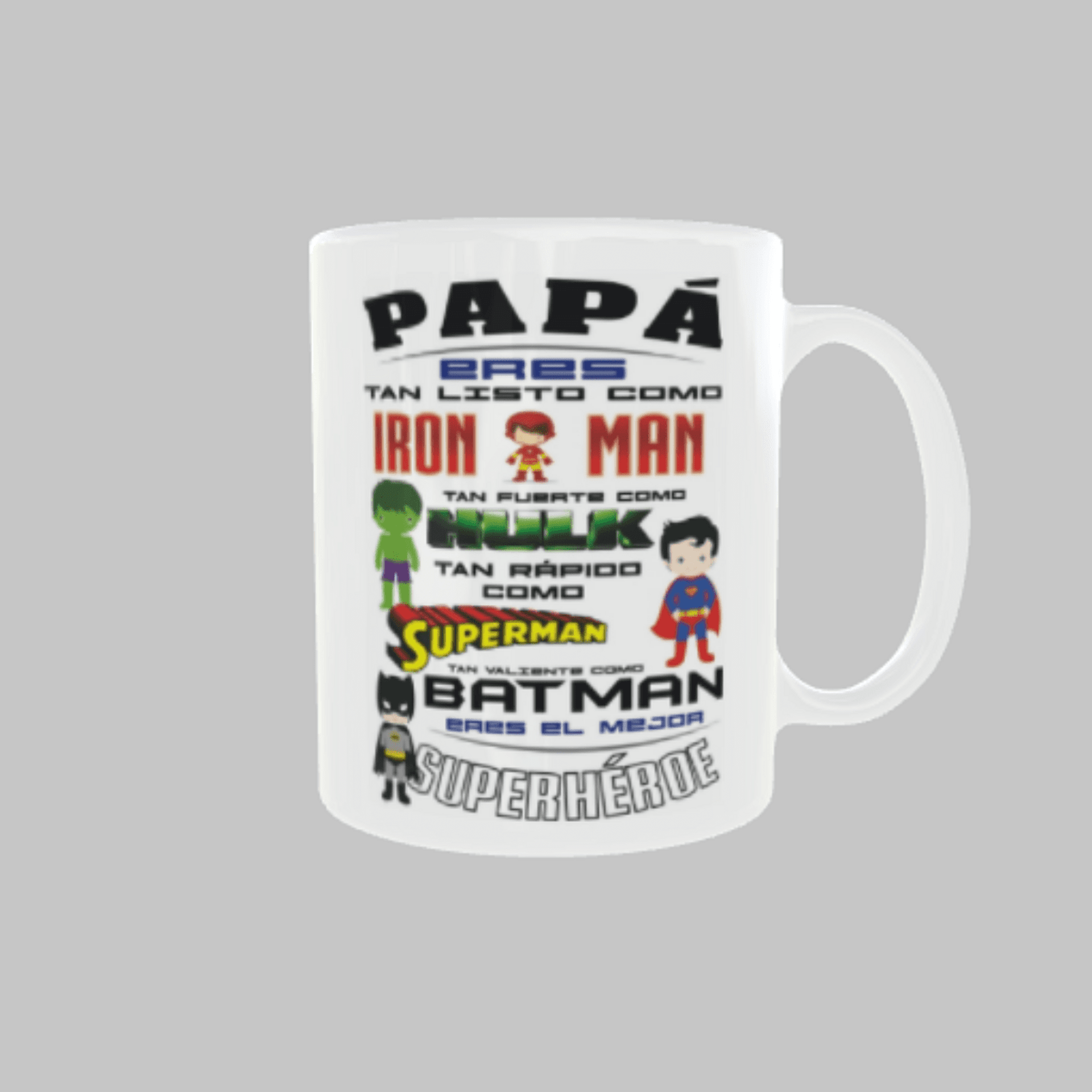 Taza Papá el Mejor Superhéroe - 2