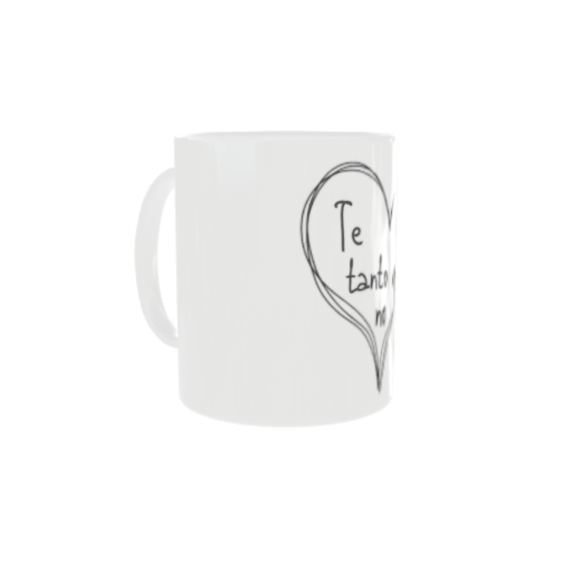 Taza “Te amo tanto que no cabe” - 3