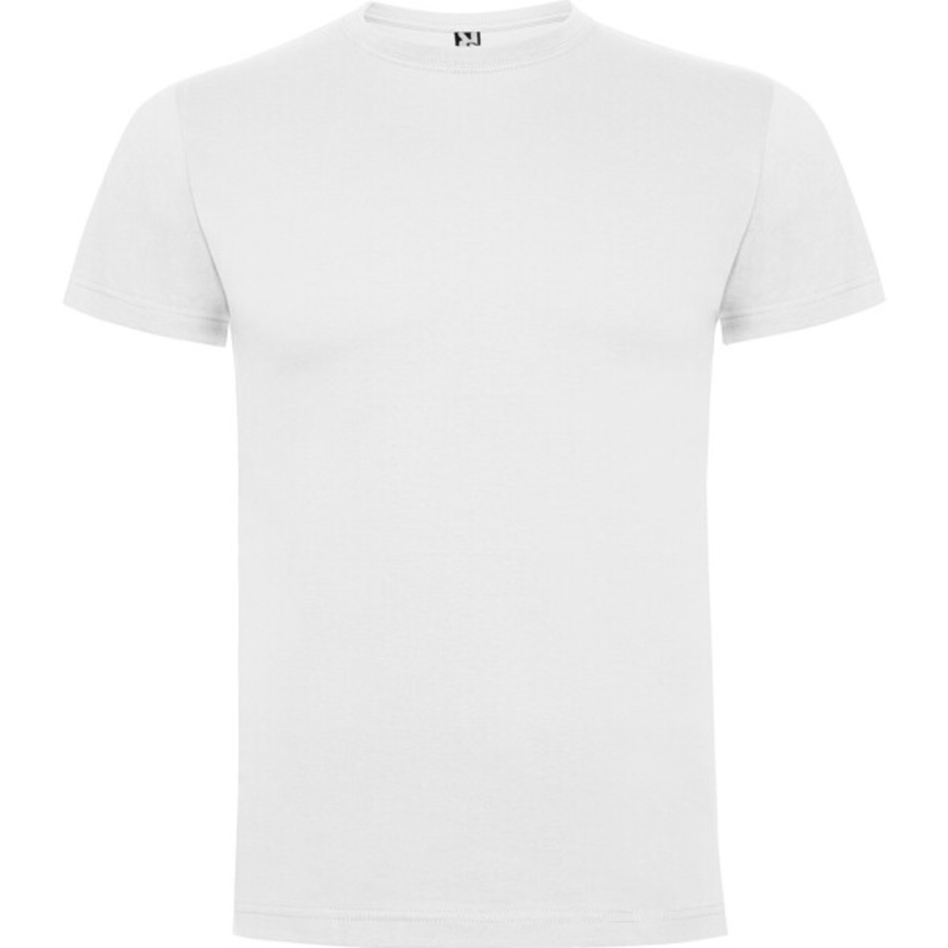 Camiseta Básica Blanca 100% Algodón - 1