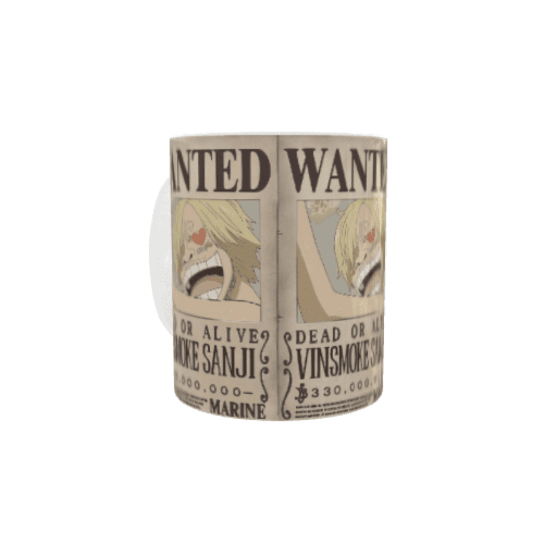 Taza “Wanted Se Busca Vinsmoke Sanji” – One Piece - 2