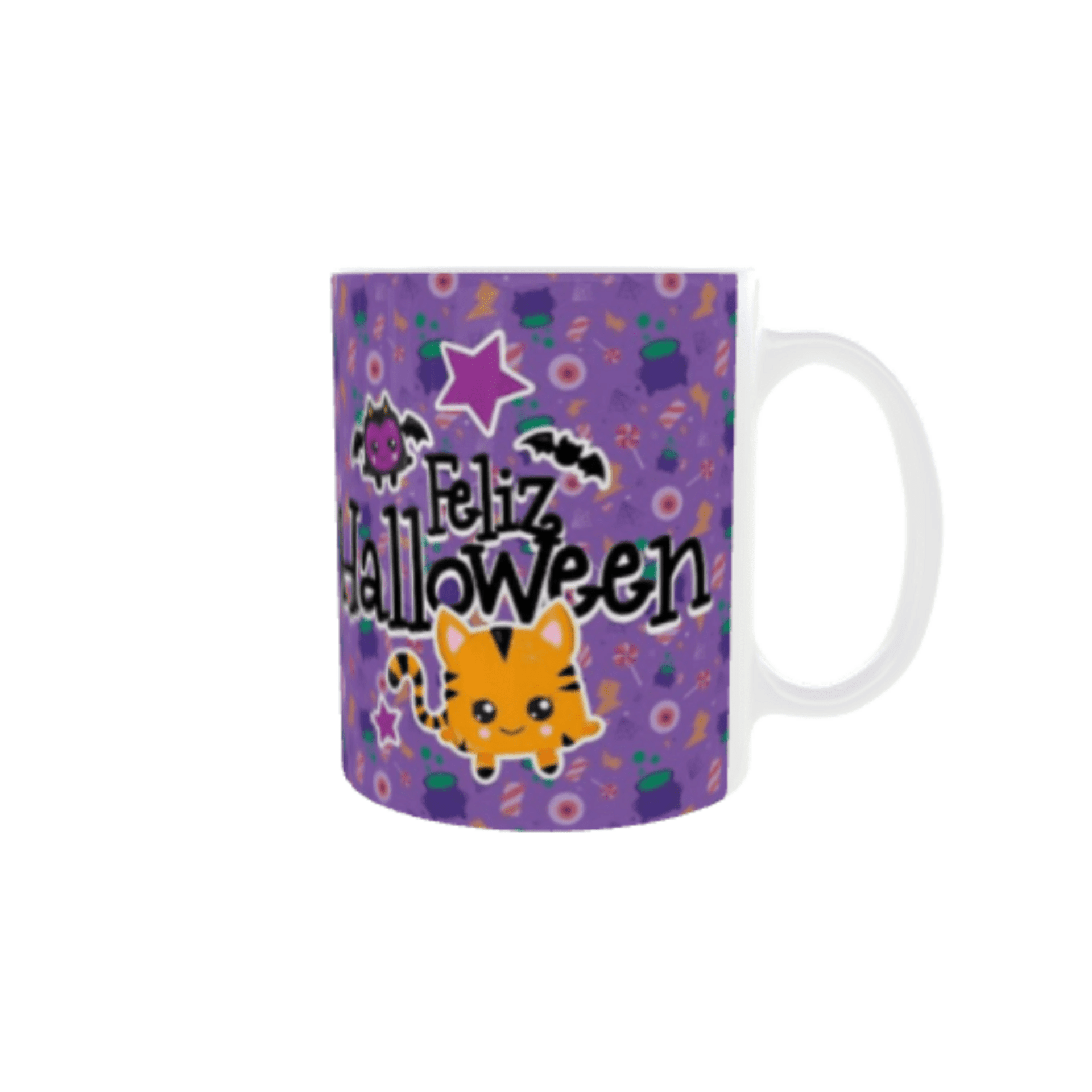 Taza “Feliz Halloween – Brujita Encantadora” - 5