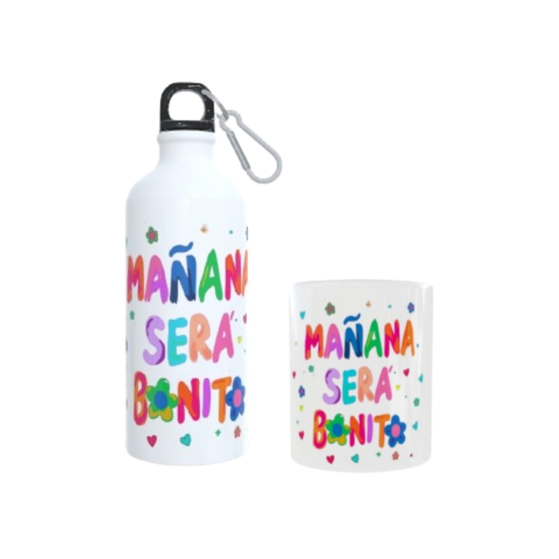 Pack Taza + Botella “Mañana Será Bonito” – Karol G - 1