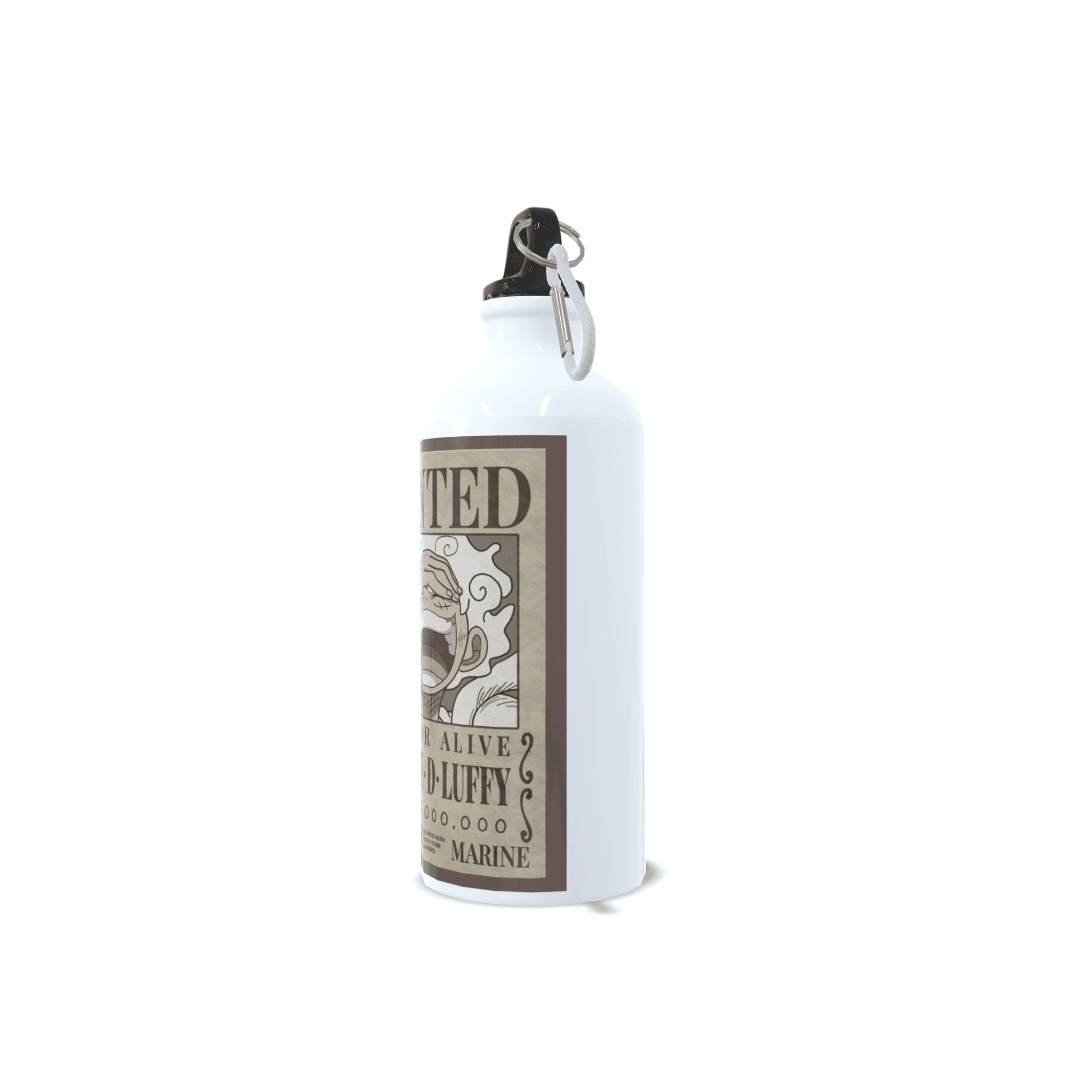 Botella De Aluminio Cartel Wanted Monkey D. Luffy Gear Five One Piece - 3