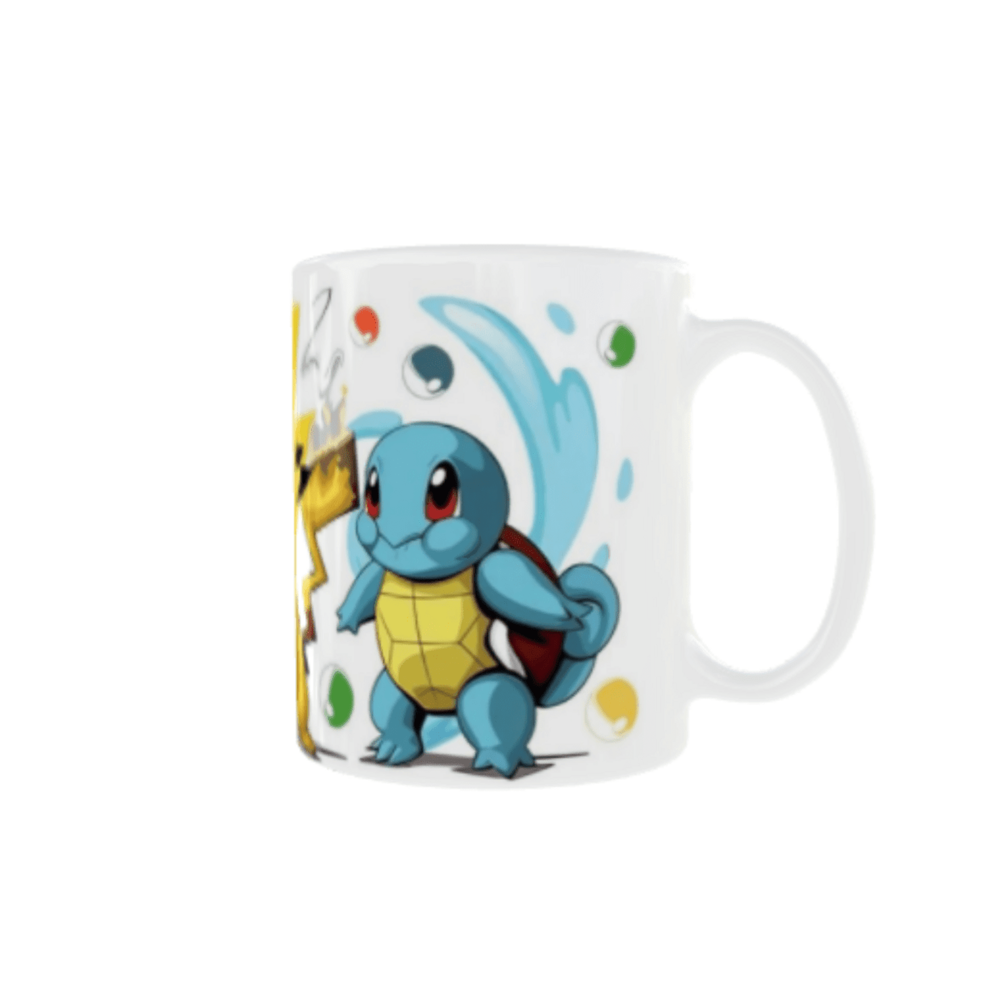 Taza Pokémon – Charmander, Bulbasaur, Pikachu y Squirtle - 4