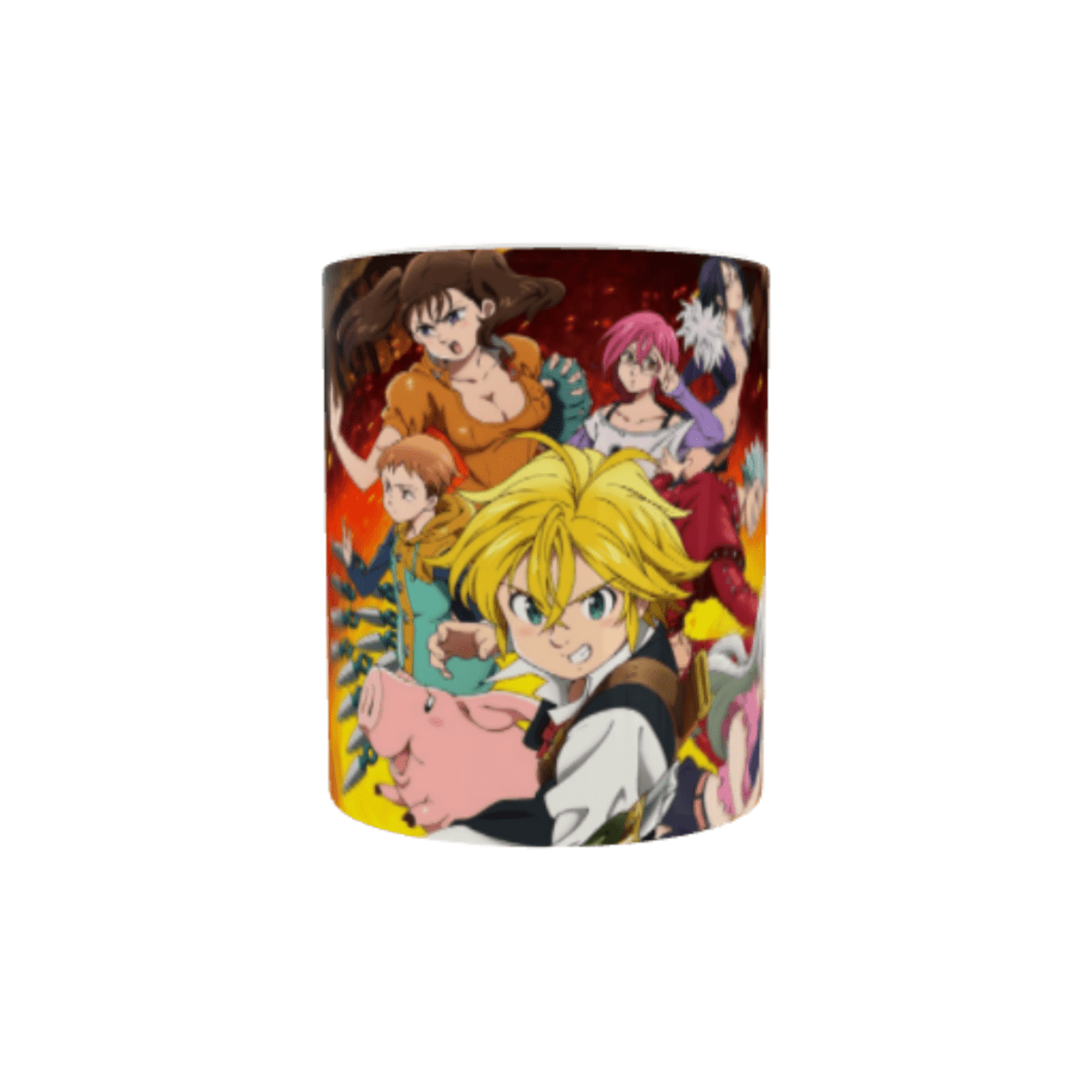 Taza Seven Deadly Sins – Meliodas y los Pecados Capitales - 1