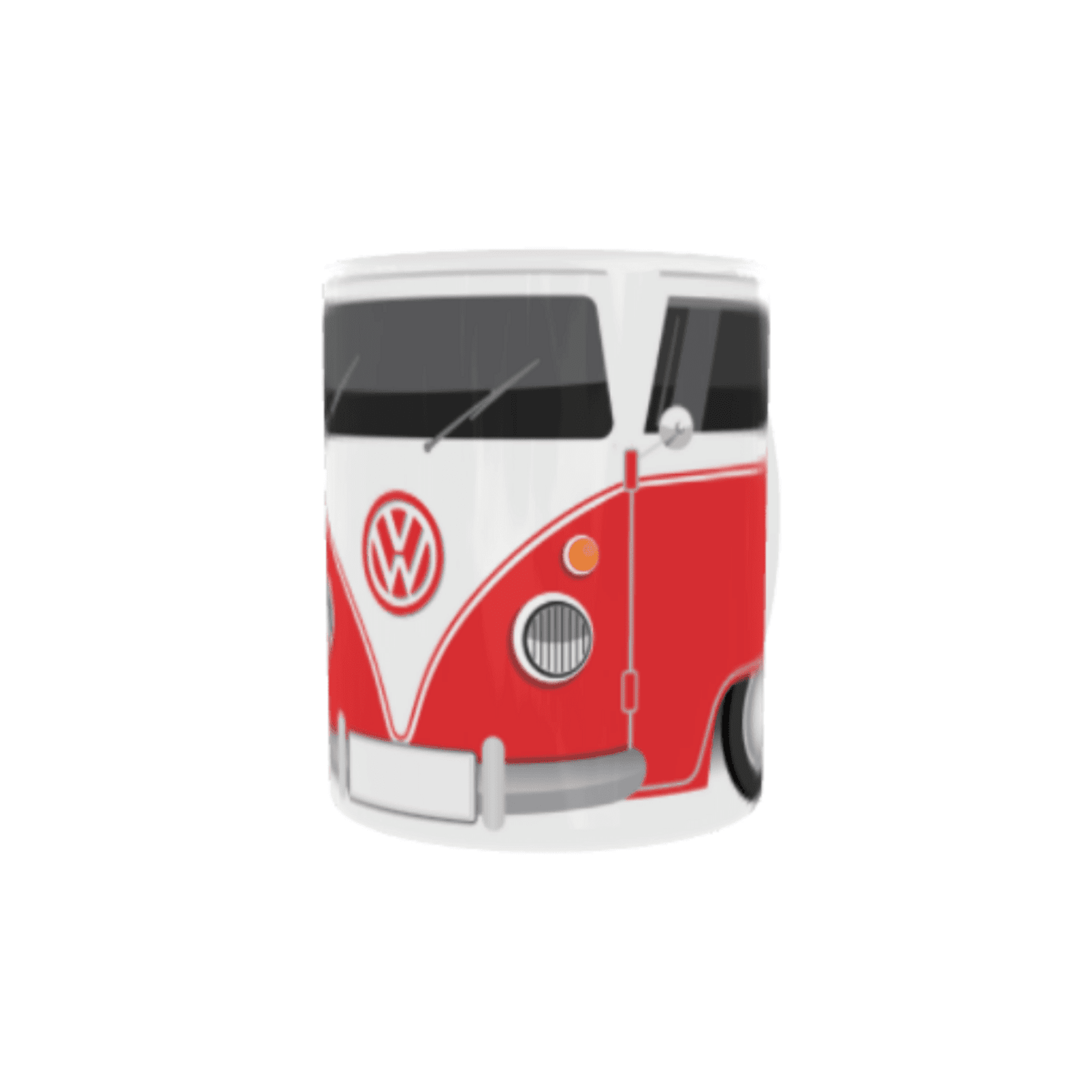 Taza Furgoneta Volkswagen Hippie Roja VW - 2