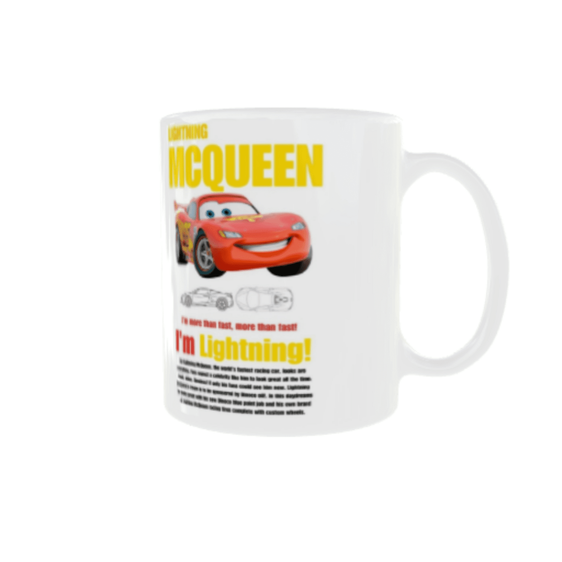 Taza Rayo McQueen – Cars de Disney Pixar - 2