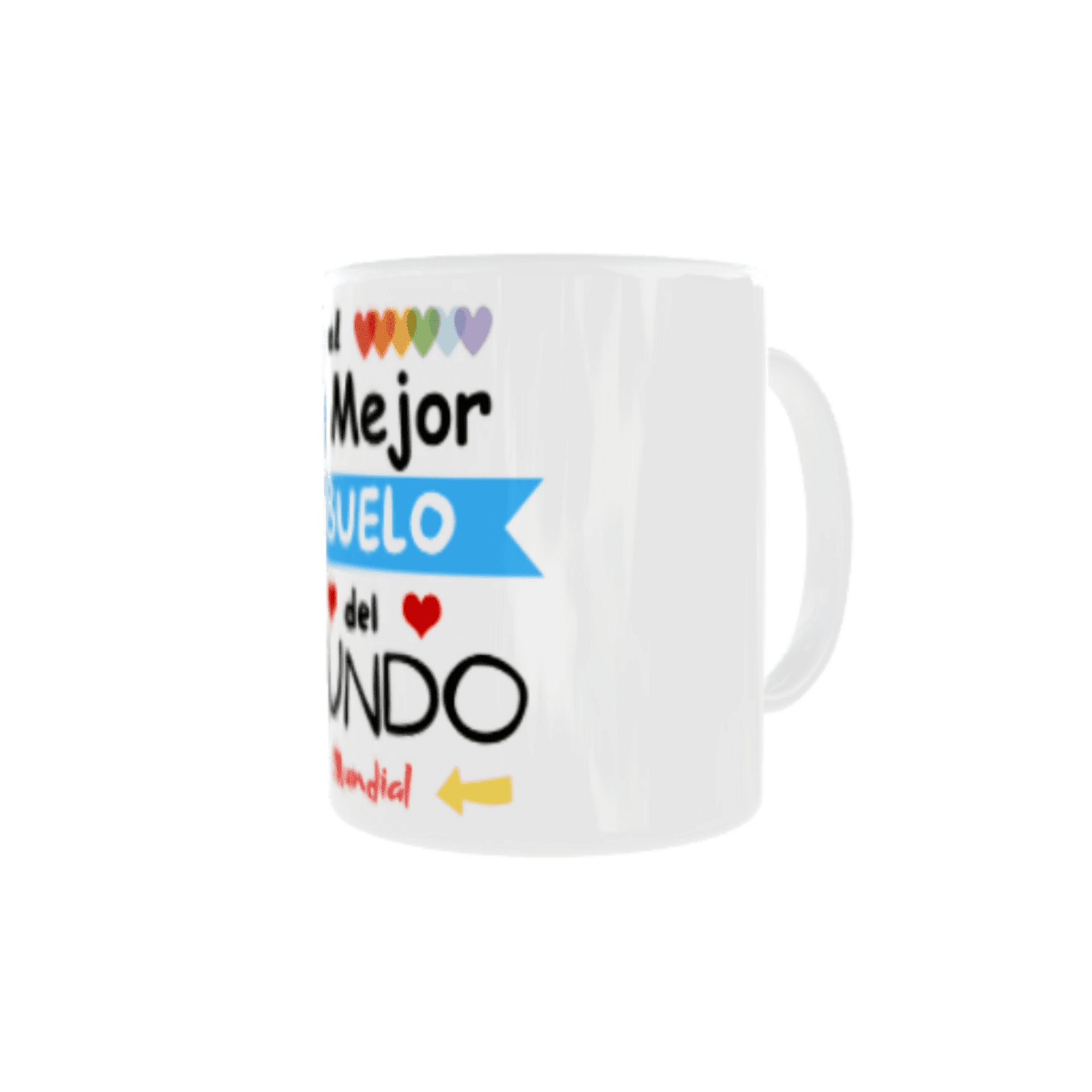 Taza "El Mejor Abuelo del Mundo Mundial" – Regalo con Amor - 2