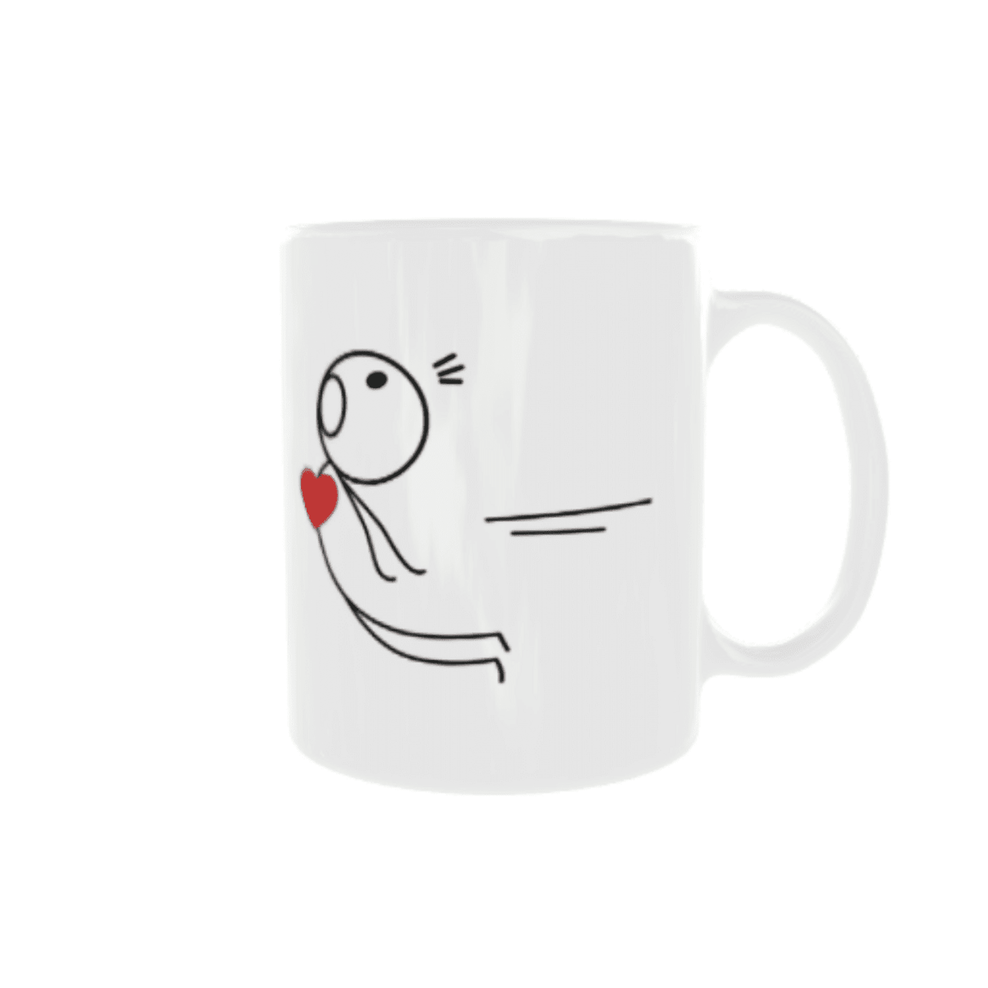 Taza “Imán del Amor” – Atraes Corazones, y Café También - 5