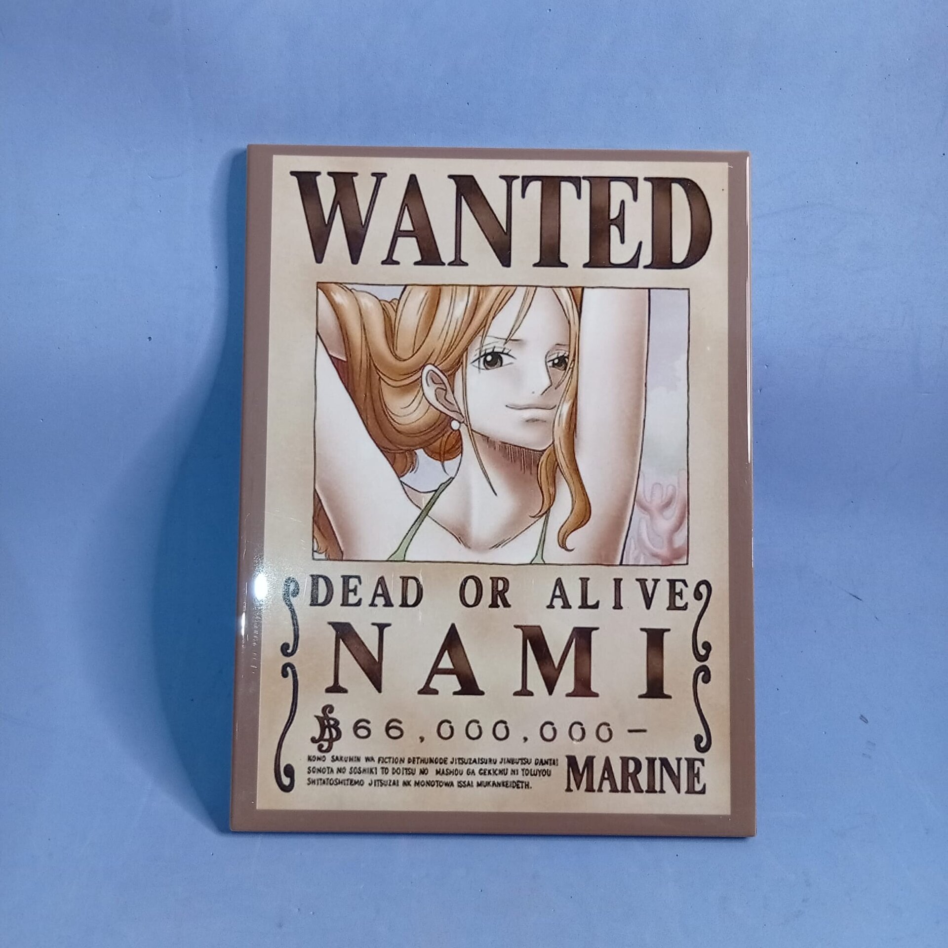 Cuadro Decorativo Nami Cartel Wanted – One Piece 15x20 cm - 3