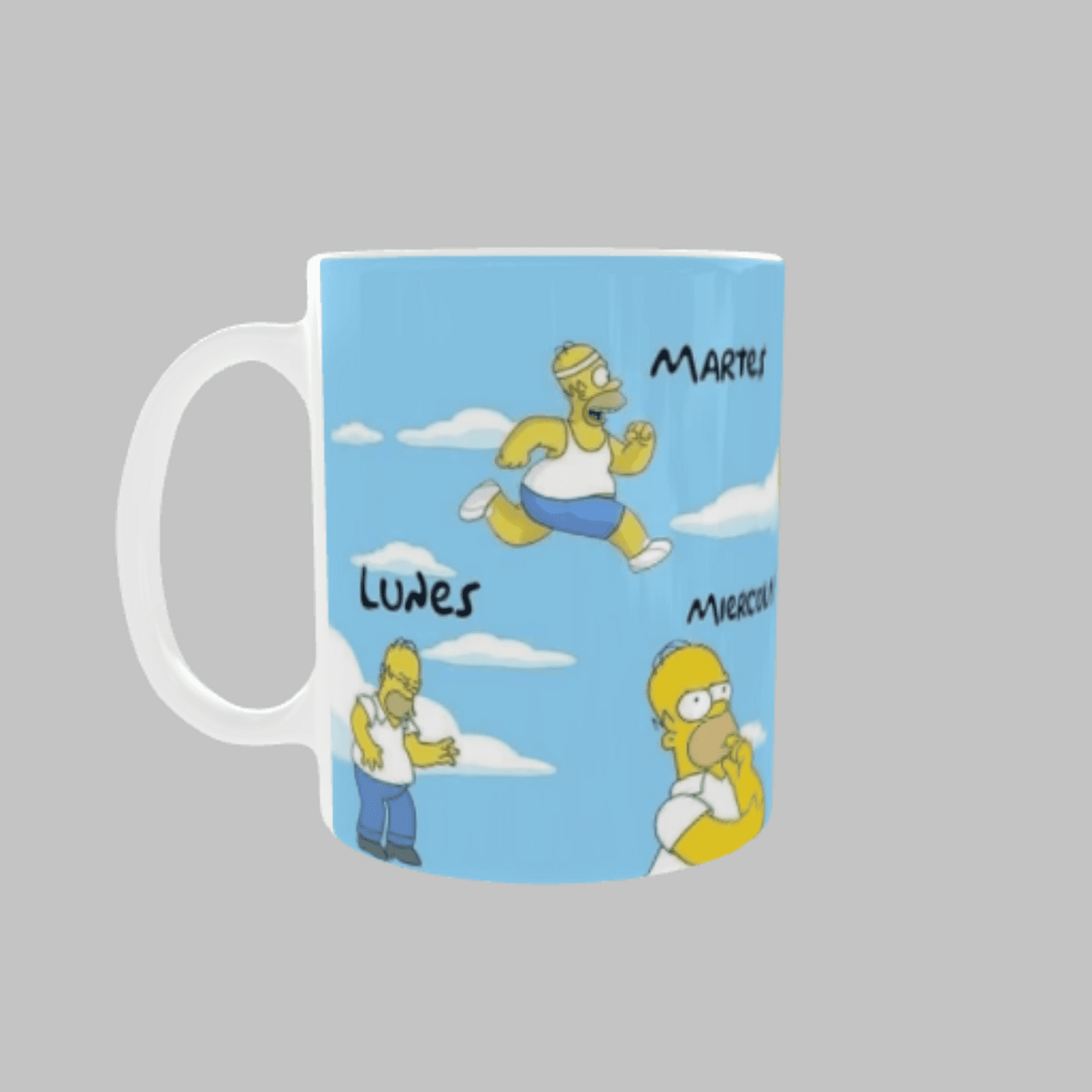 Taza Días de la Semana según Homer Simpson - 1