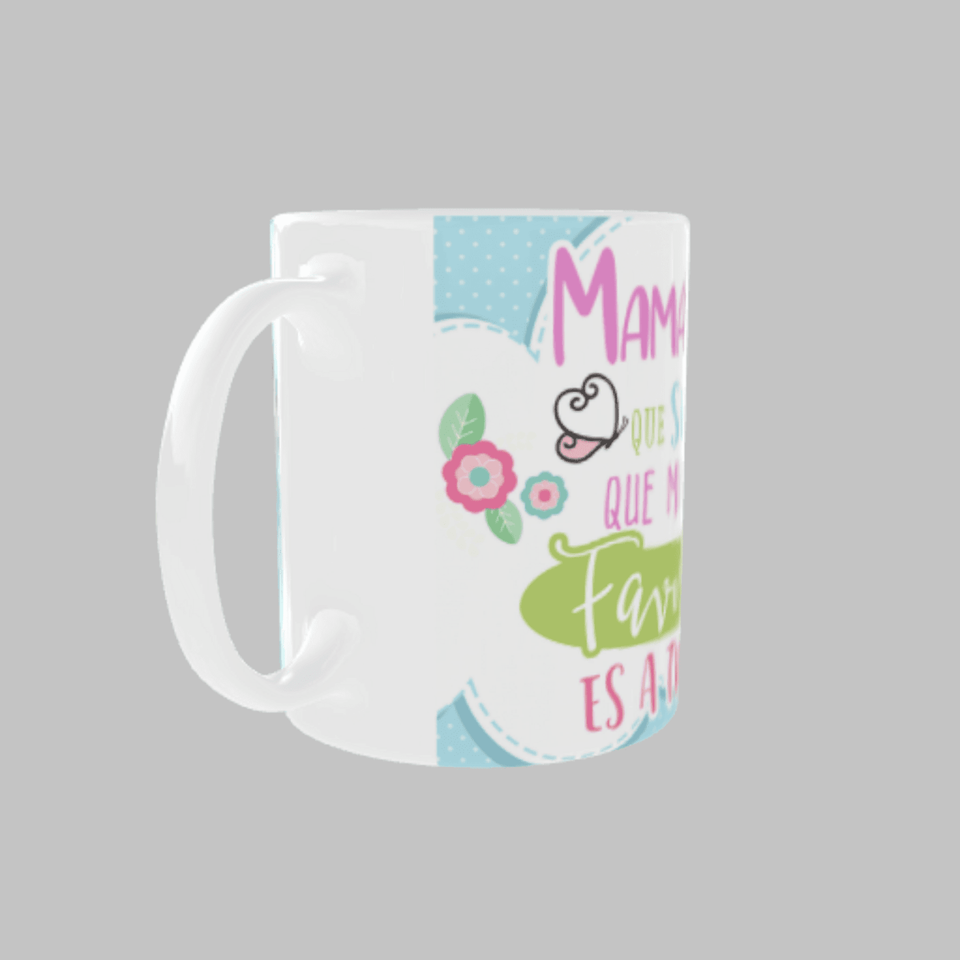 Taza “Mamá, Mi Lugar Favorito es a Tu Lado” - 5
