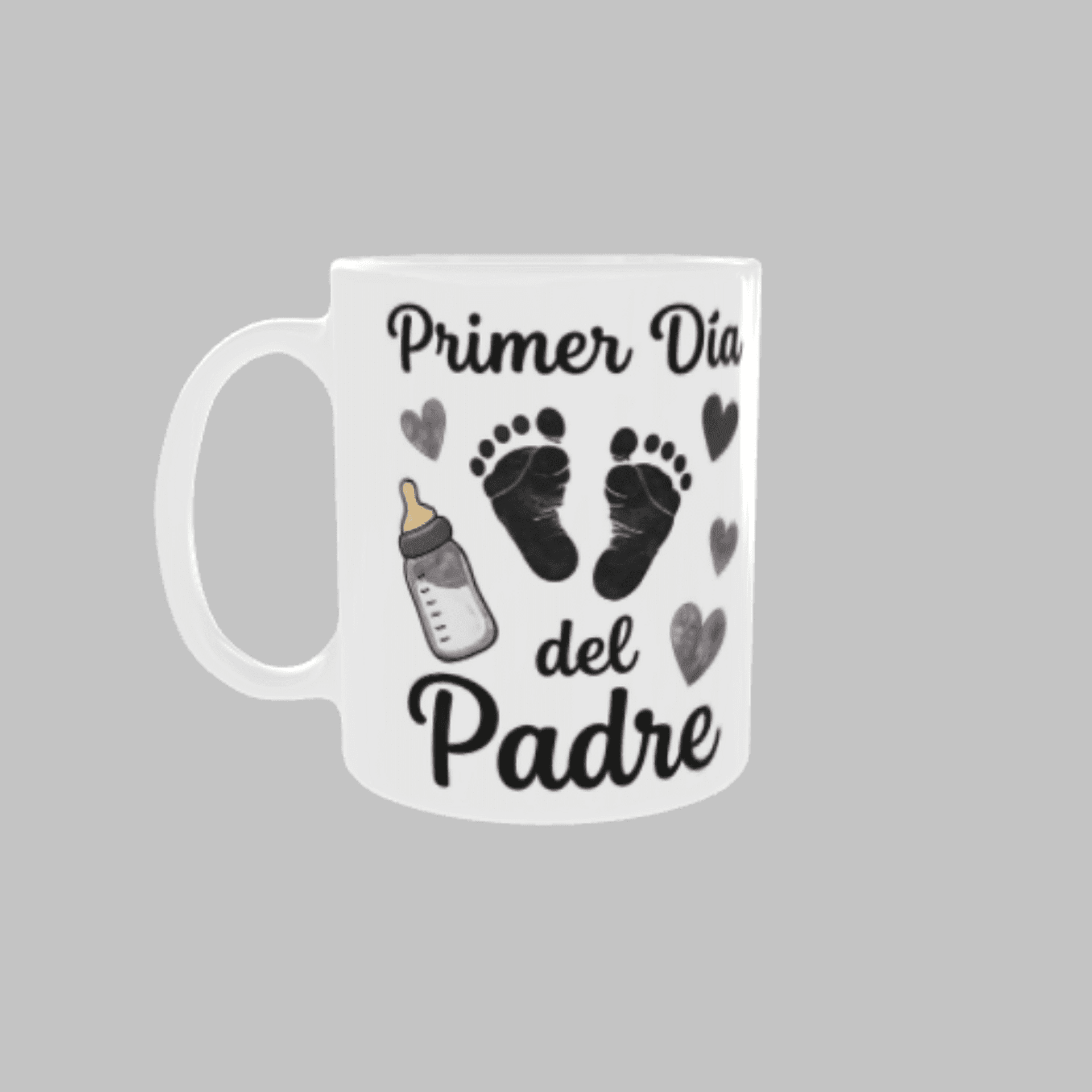 Taza Primer Día del Padre | Color a Elegir | Regalo Especial Papá Primerizo - 9