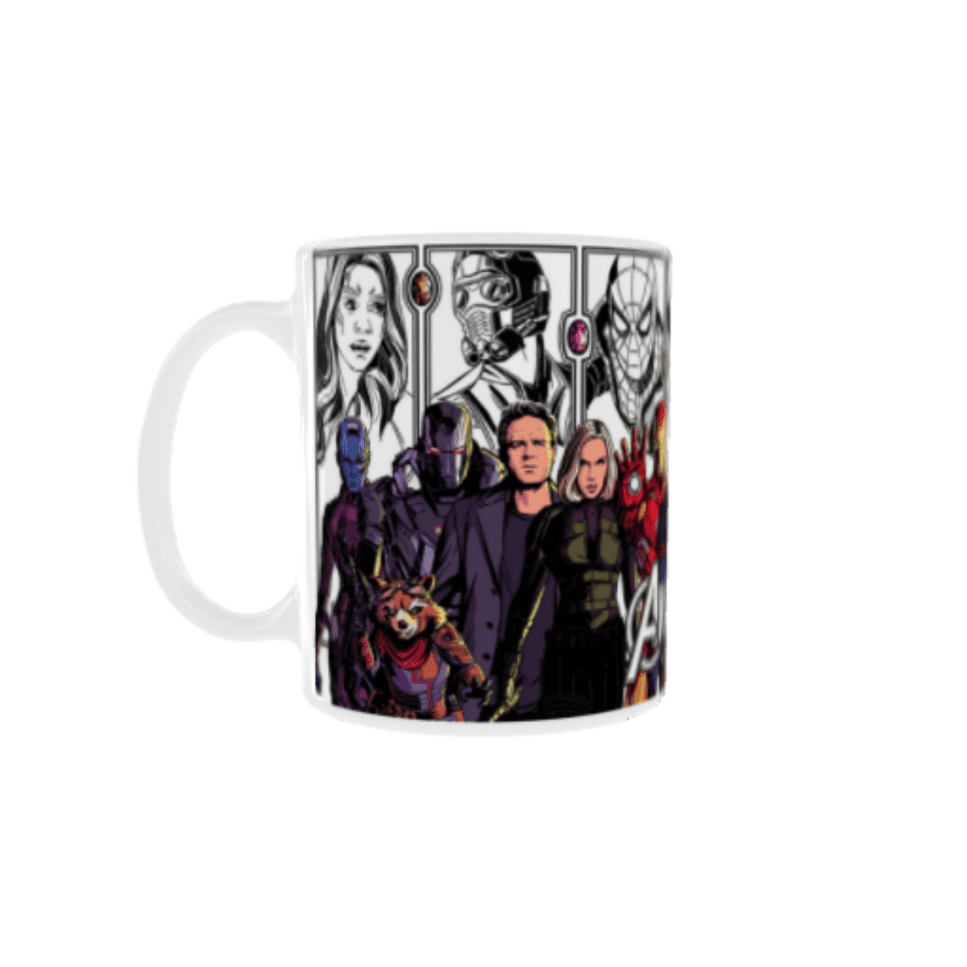 Taza Avengers – Endgame | Superhéroes en Estilo Cómic - 4