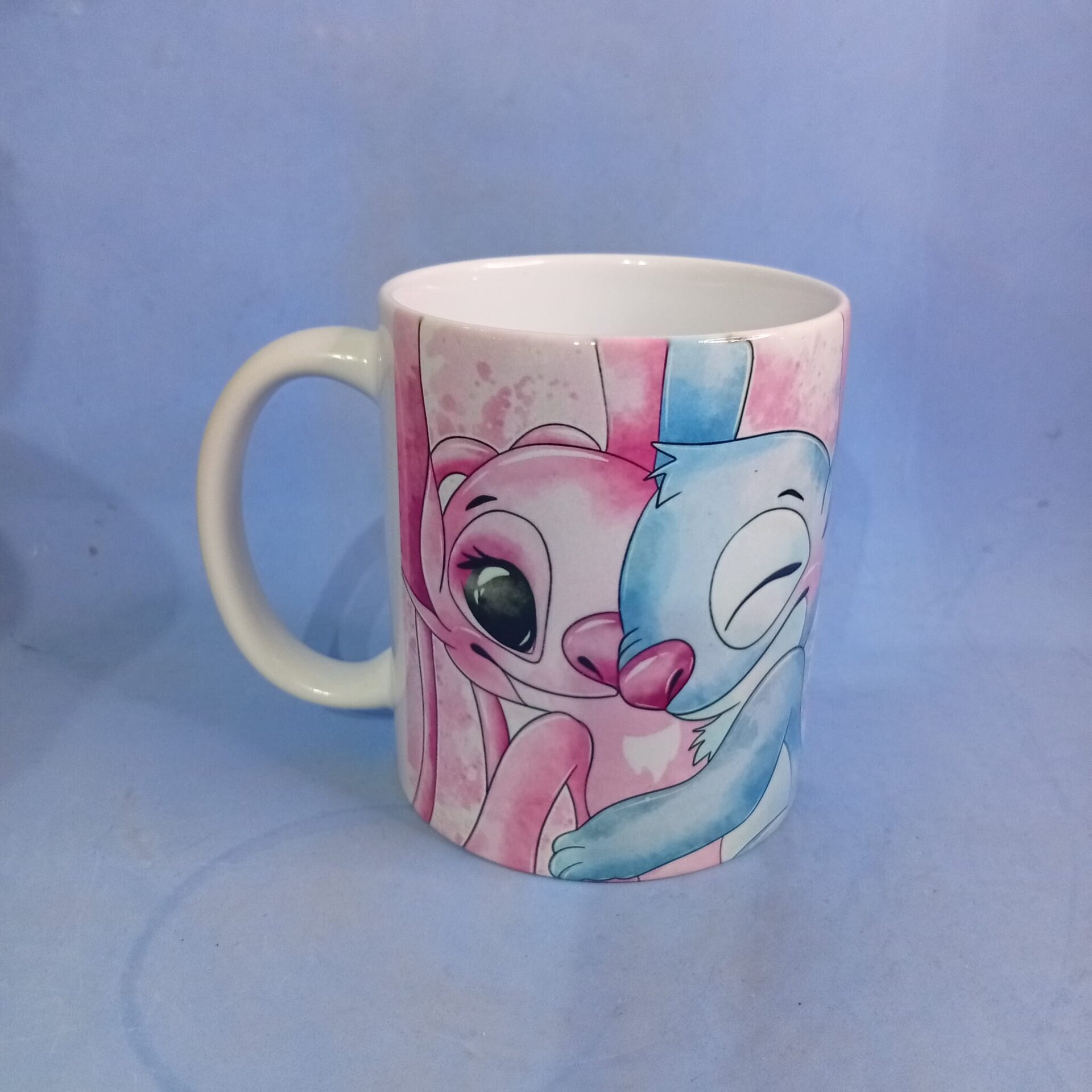Taza de Stitch y Angel - 1