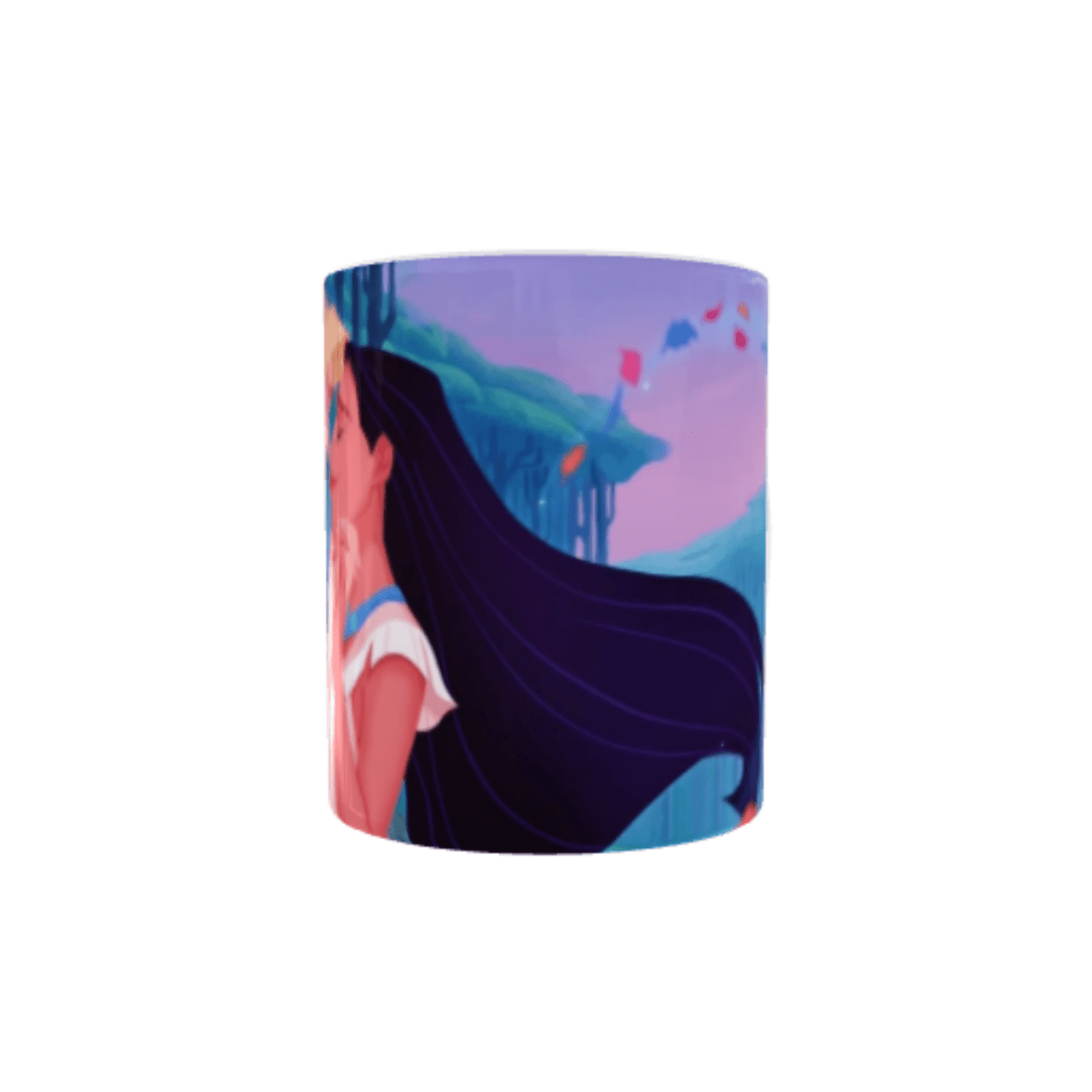 Taza Colores en el Viento – Pocahontas y John Smith - 2