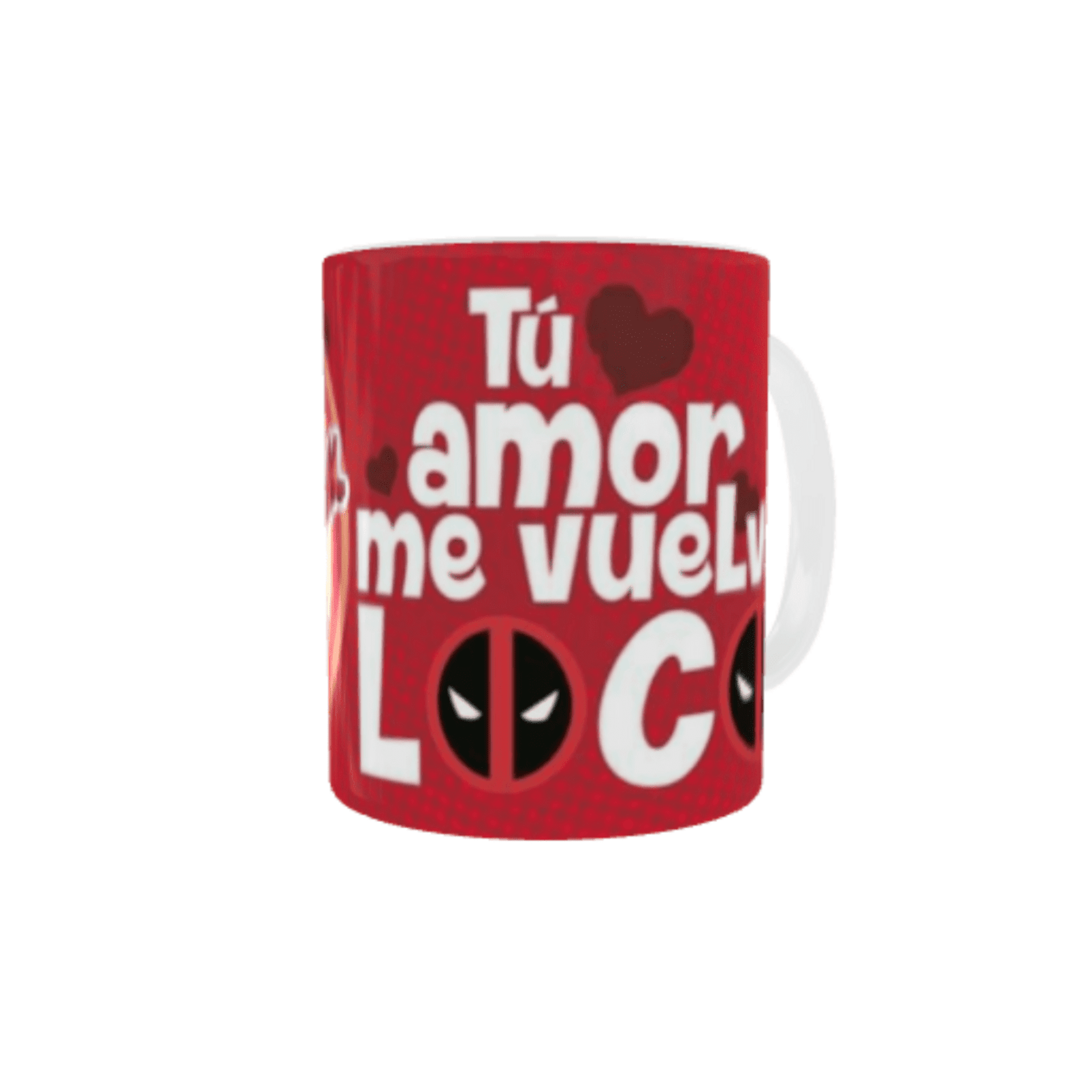 Taza Deadpool – "Tu amor me vuelve loco" - 2