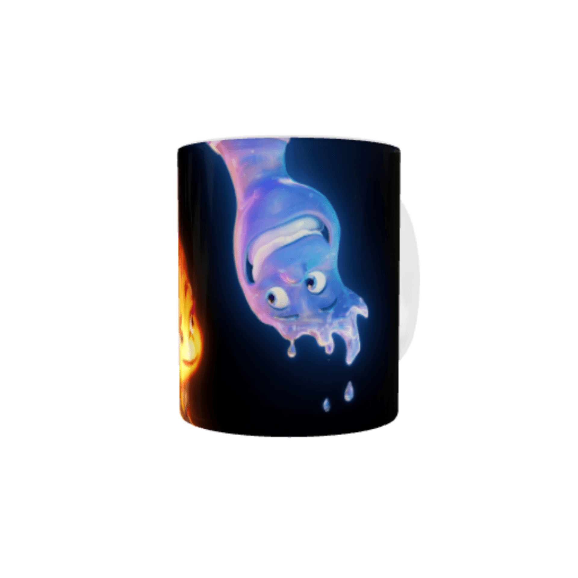 Taza Elemental – Nilo y Candela mirándose - 2