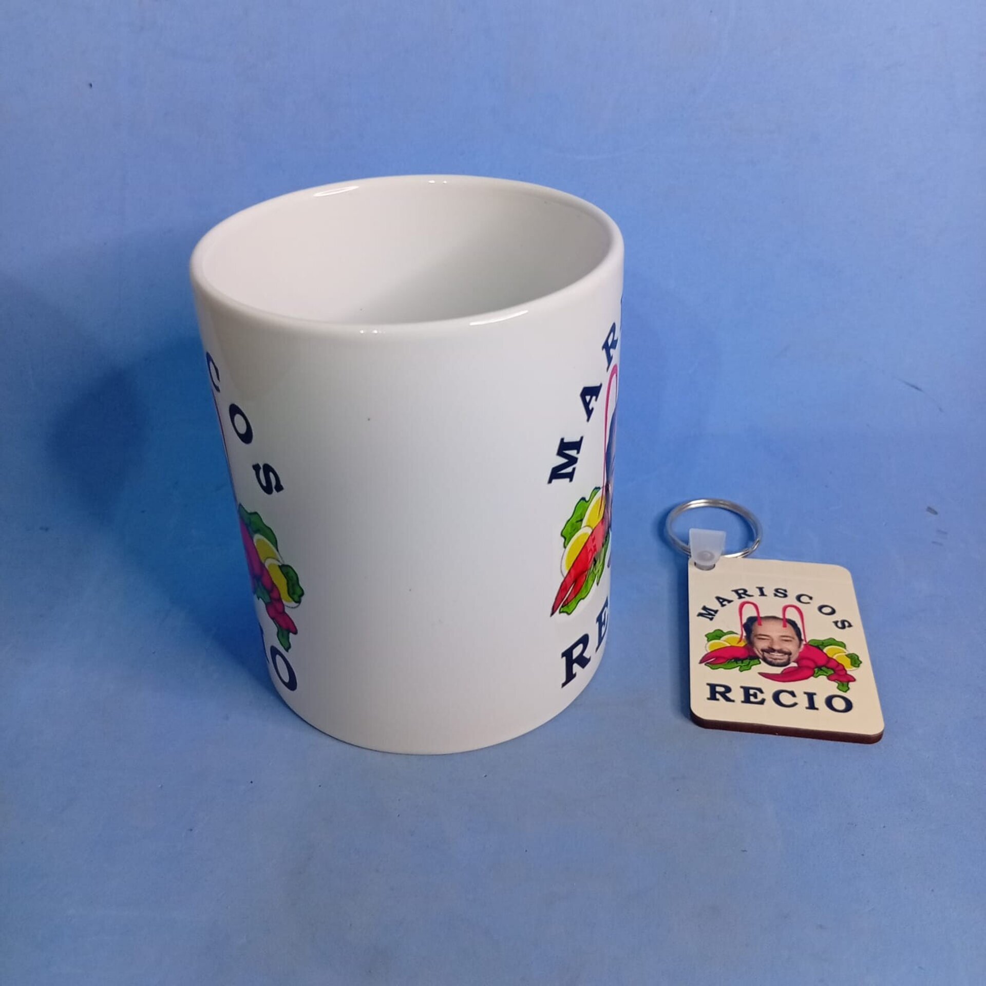 Lote Taza + Llavero Mariscos Recio - 4