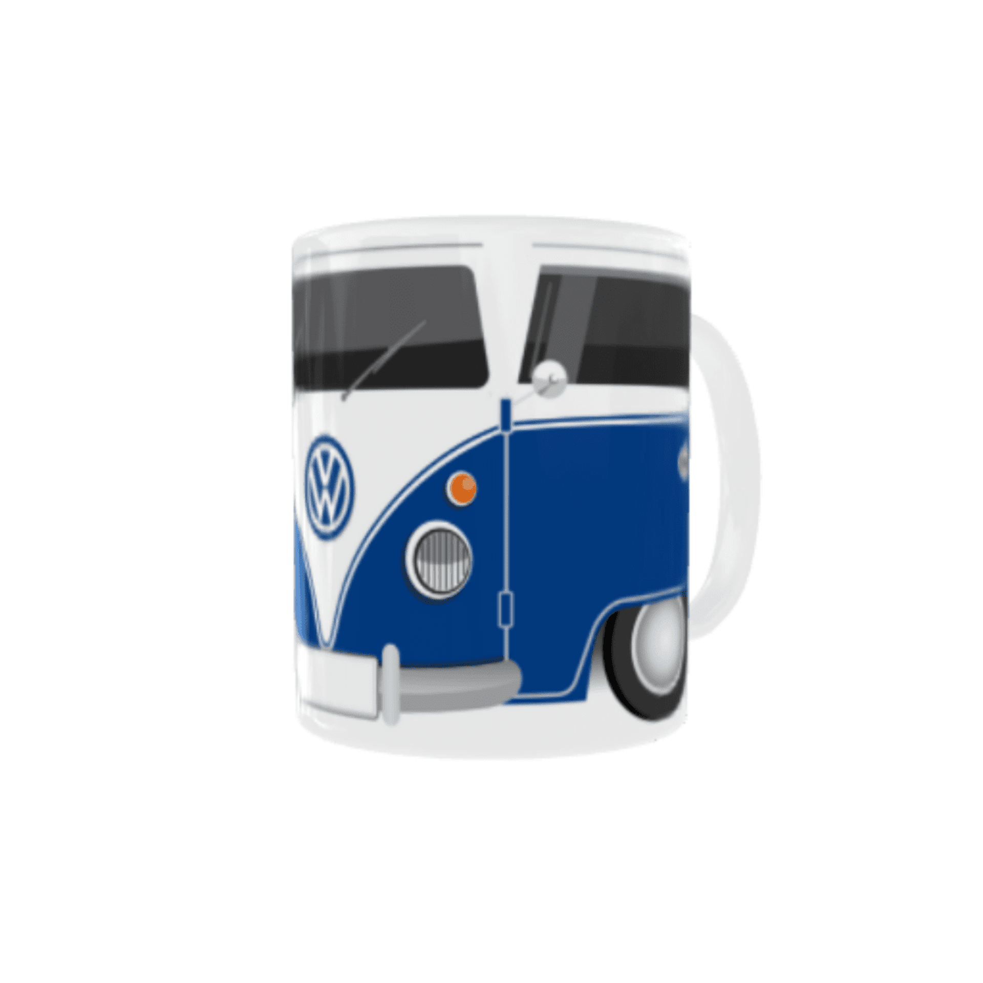 Taza Furgoneta Volkswagen Hippie Azul VW - 2
