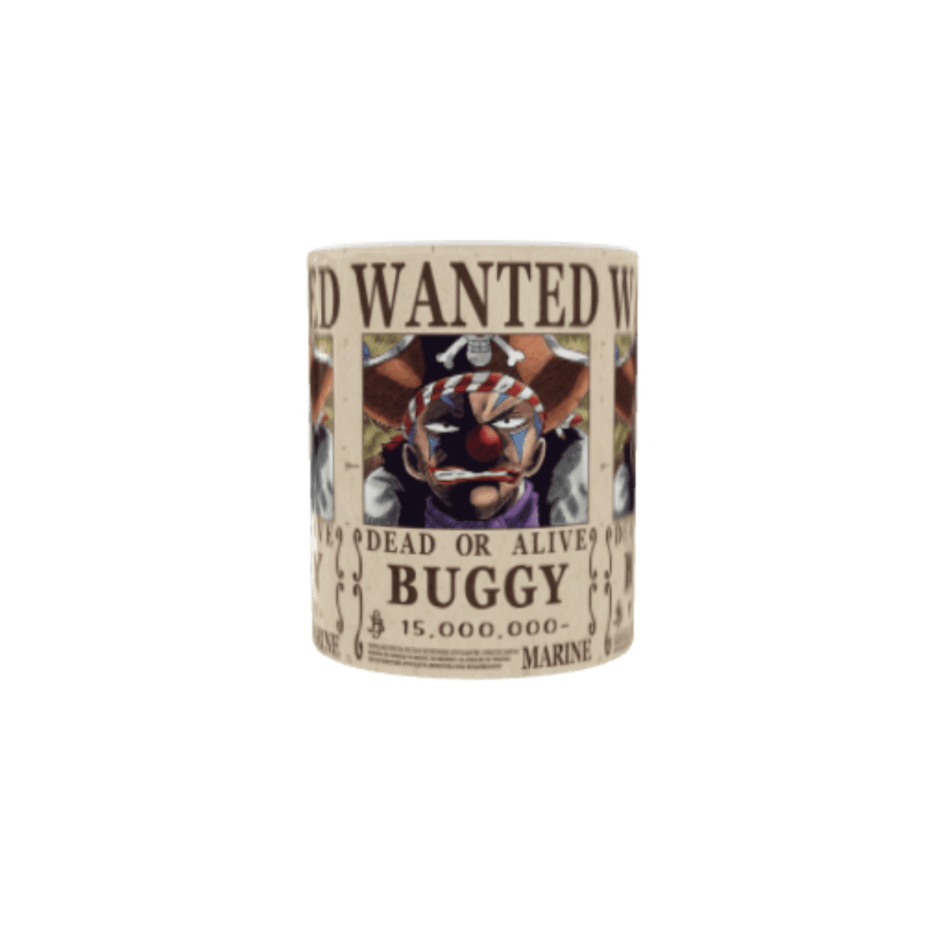 Taza “Cartel Wanted – Se Busca Buggy” – One Piece - 3