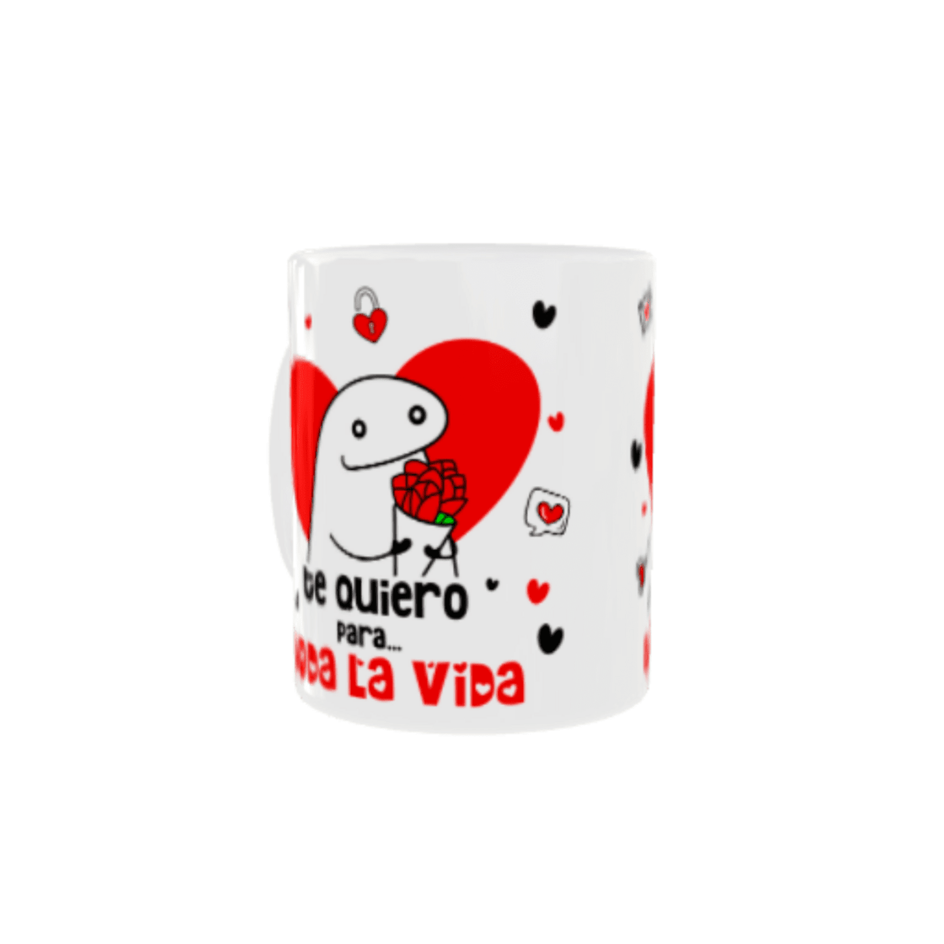 Taza Flork “Te Quiero Para... Toda la Vida” – Amor, Risas y Café - 5