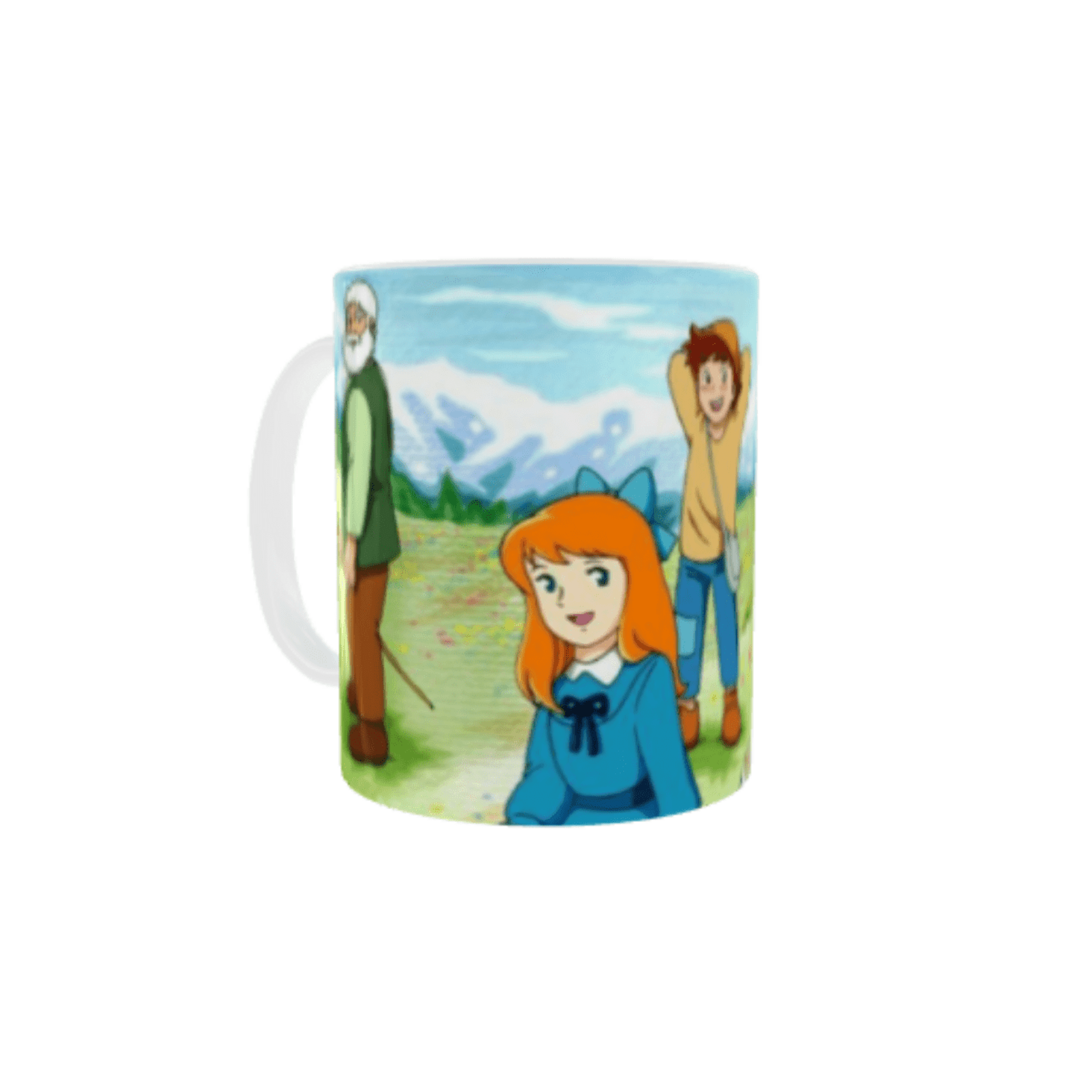 Taza Heidi – Heidi, Abuela, Clara y Pedro - 5