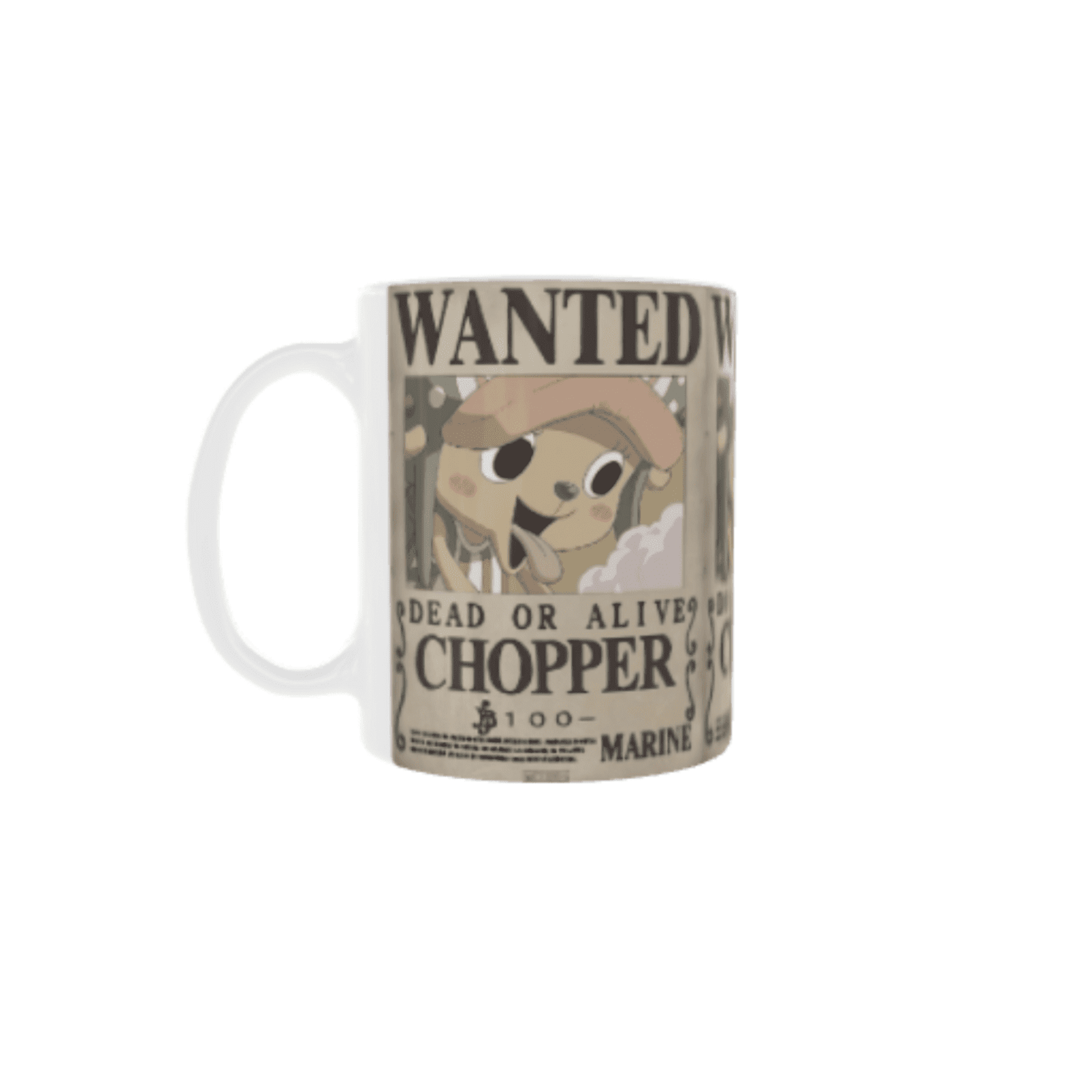 Taza Cartel Wanted Se Busca Chopper – One Piece - 1