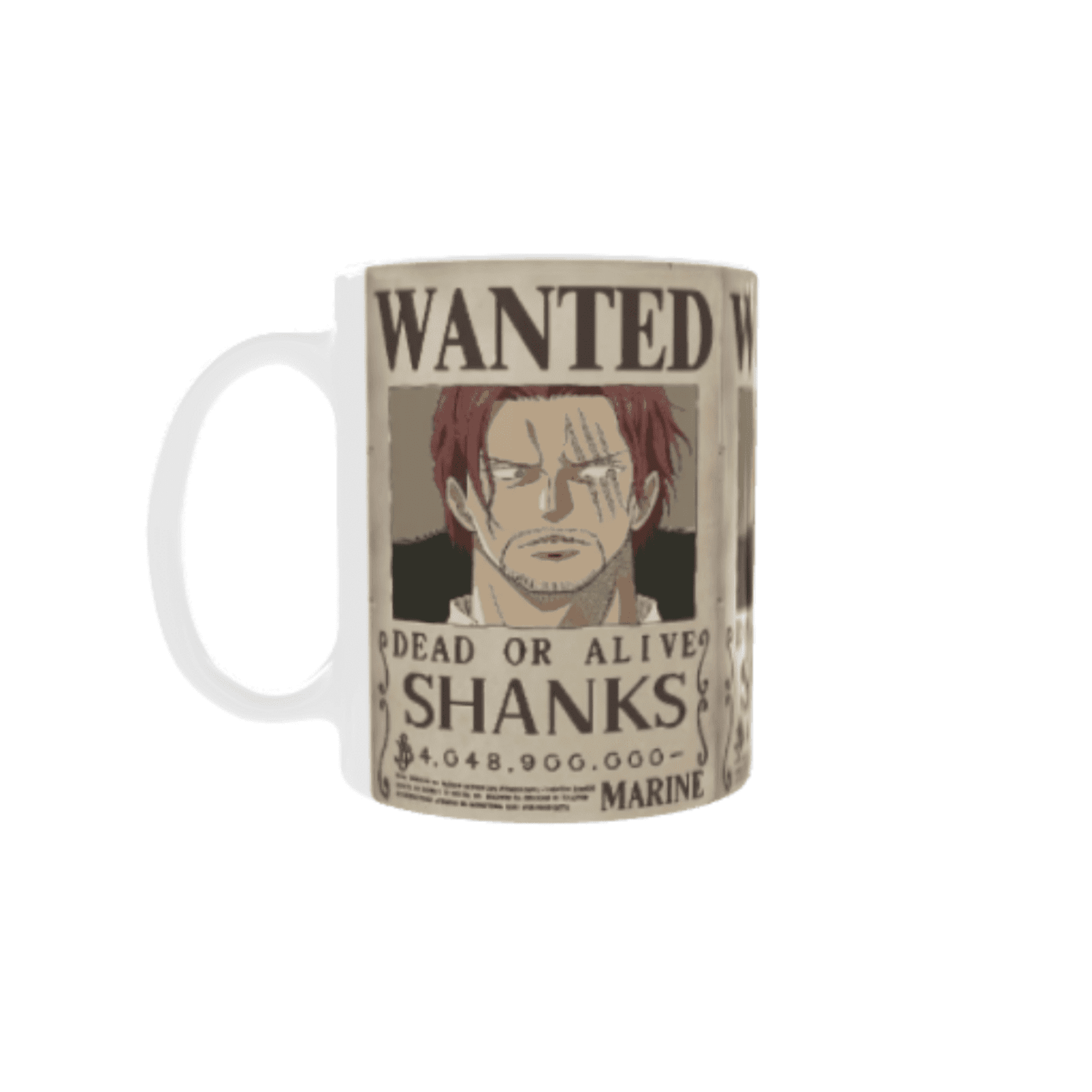 Taza "Wanted Se Busca Shanks" – One Piece - 1