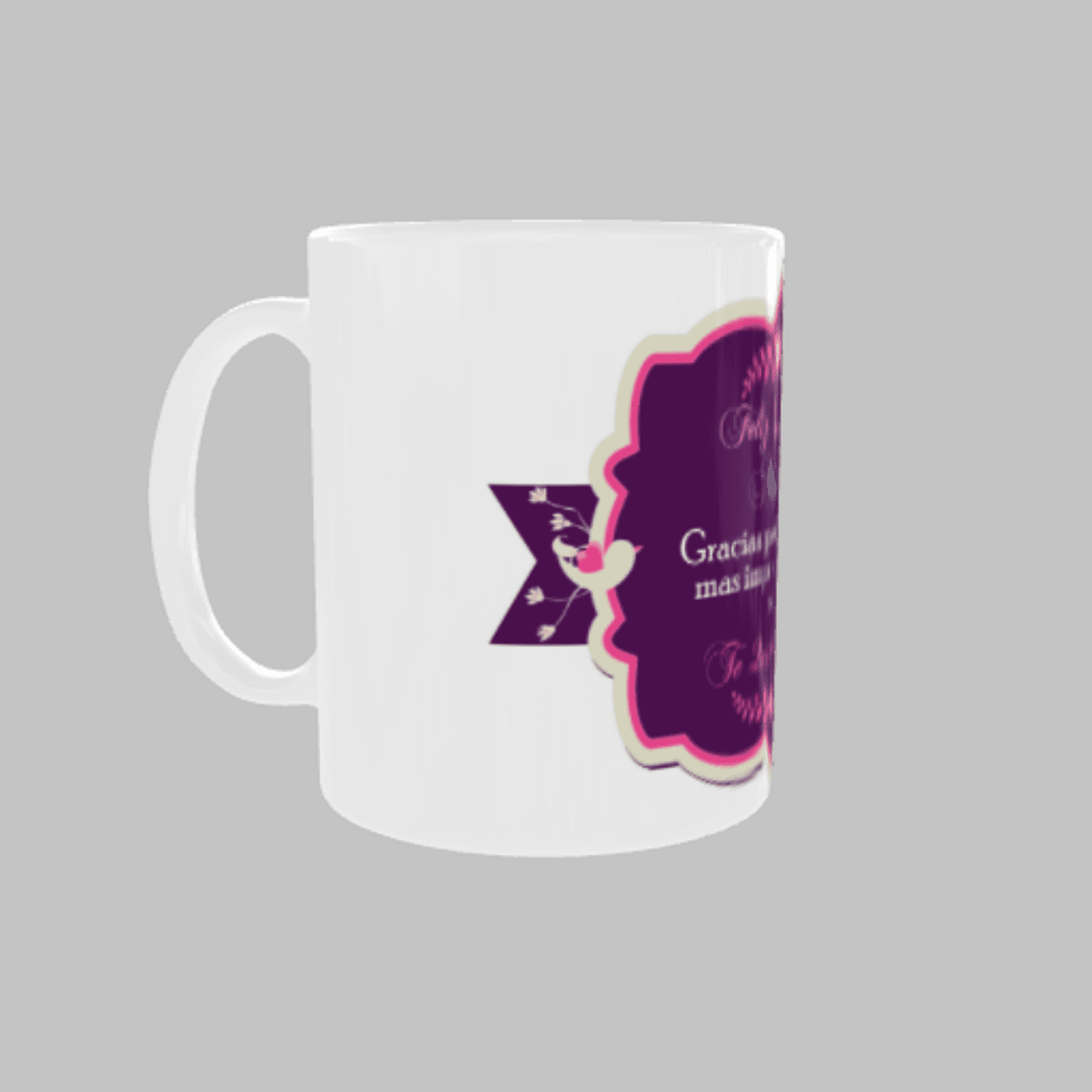 Taza “Feliz Día de las Madres, gracias por ser la mujer más importante de mi vid - 3