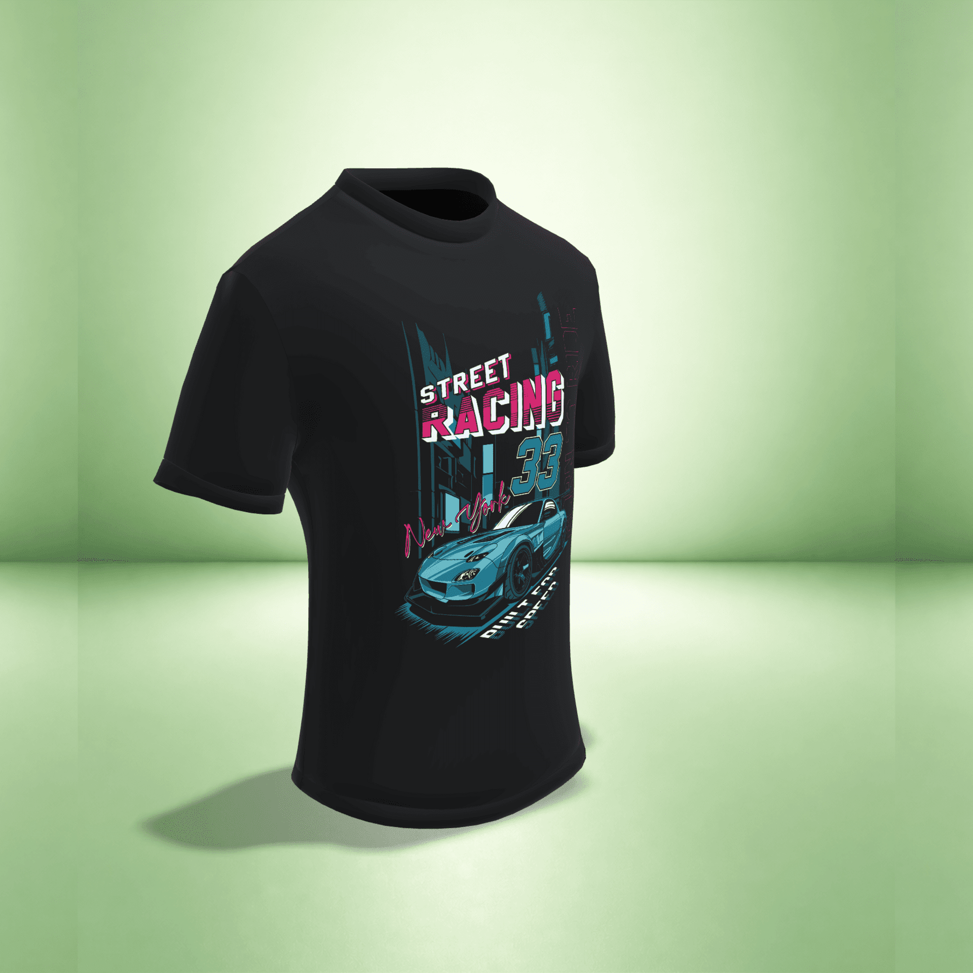 Camiseta Street Racing 33 100% Algodón | Estilo Urbano Racing | Unisex S-2XL - 5