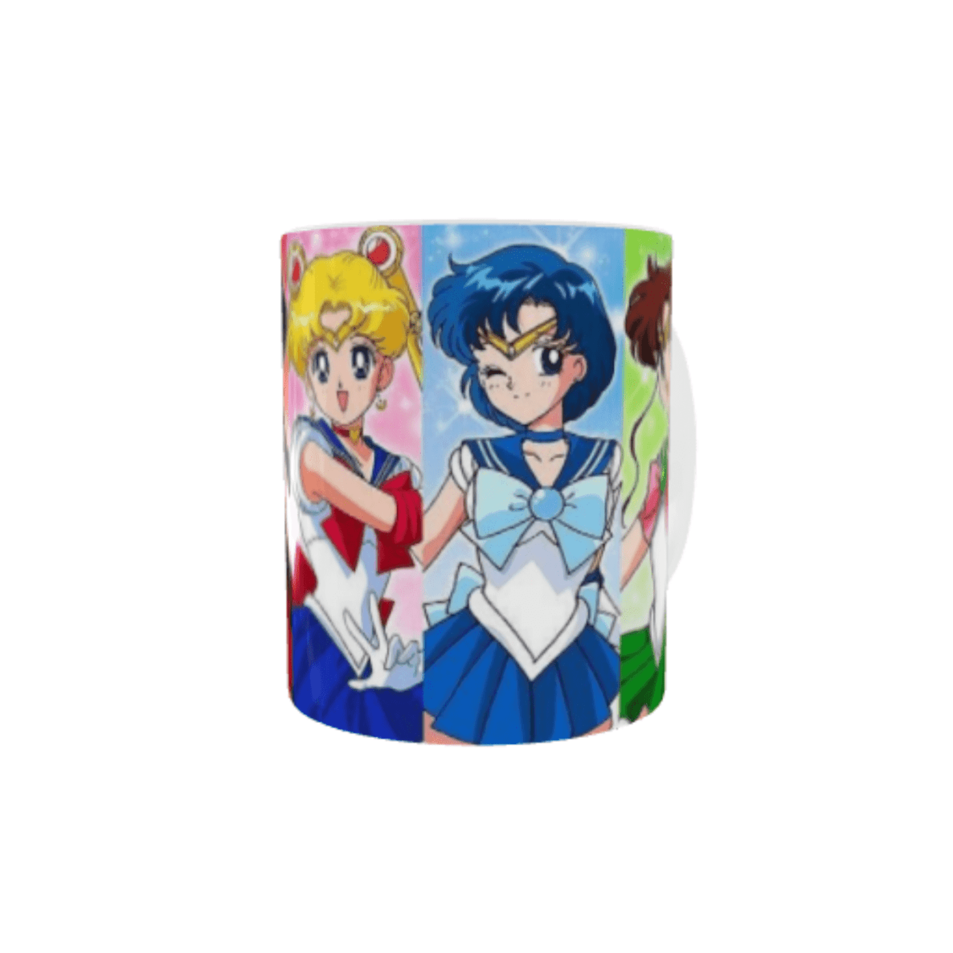 Taza Sailor Moon Mars Jupiter Venus Mercury - 2