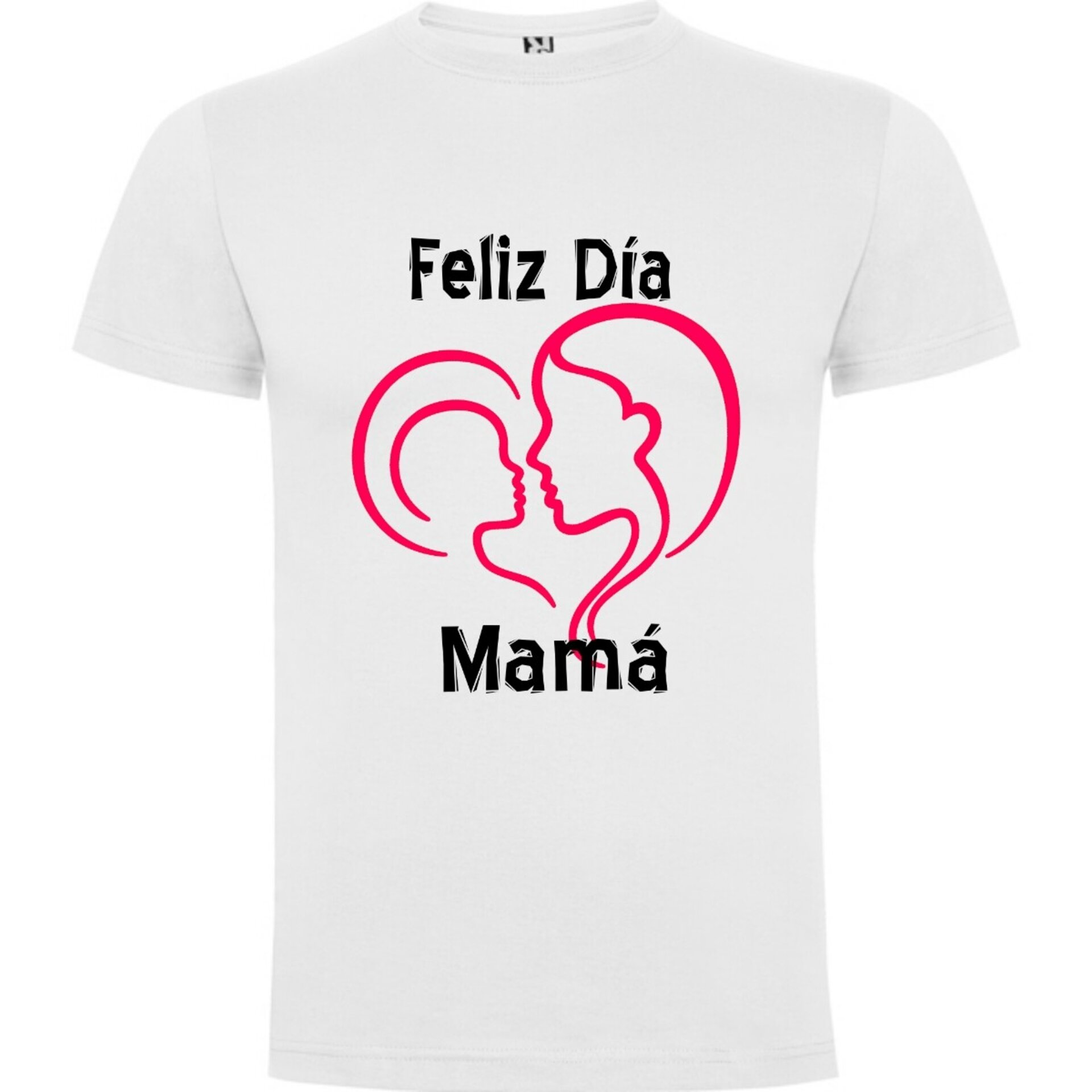 Camiseta Blanca “Feliz Día Mamá” - 4