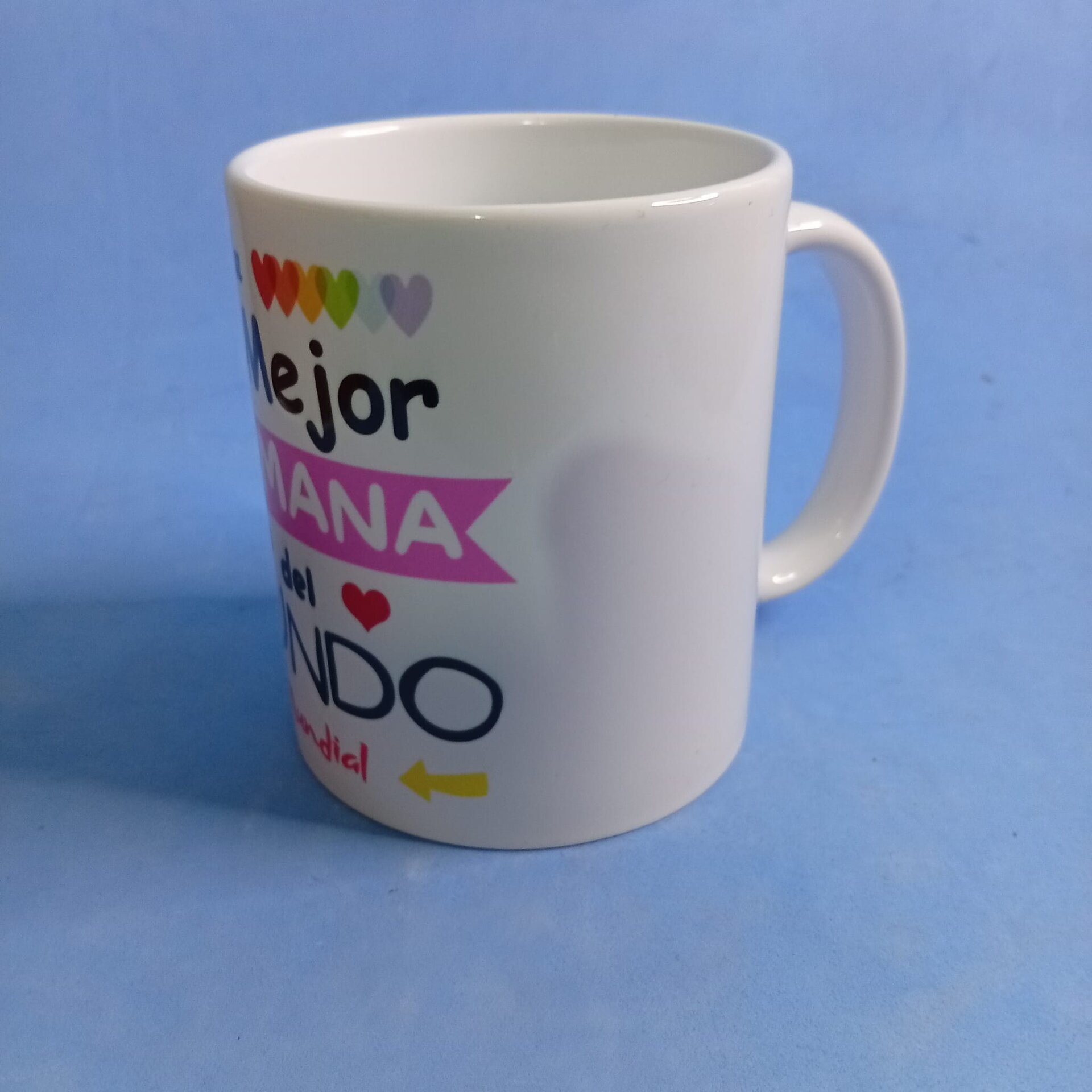 Taza “Eres la Mejor Hermana del Mundo Mundial” – Regalo con Mucho Amor - 3