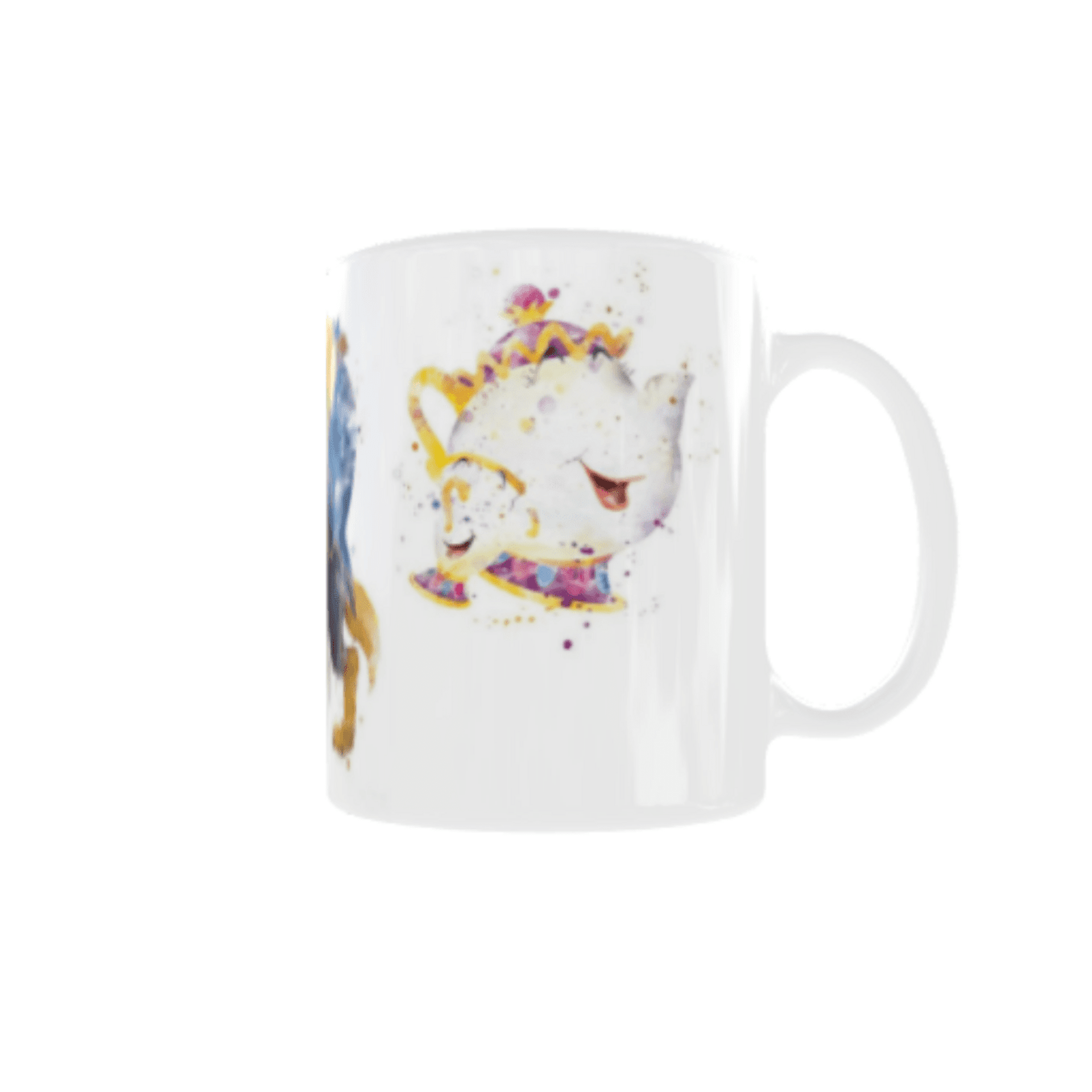 Taza Bella y Bestia Acuarela - 3