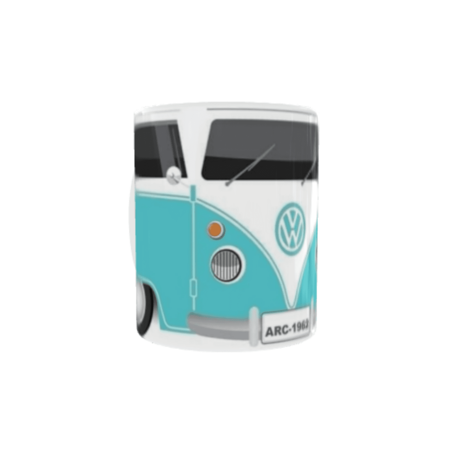 Taza Furgoneta Volkswagen Hippie Turquesa VW - 5