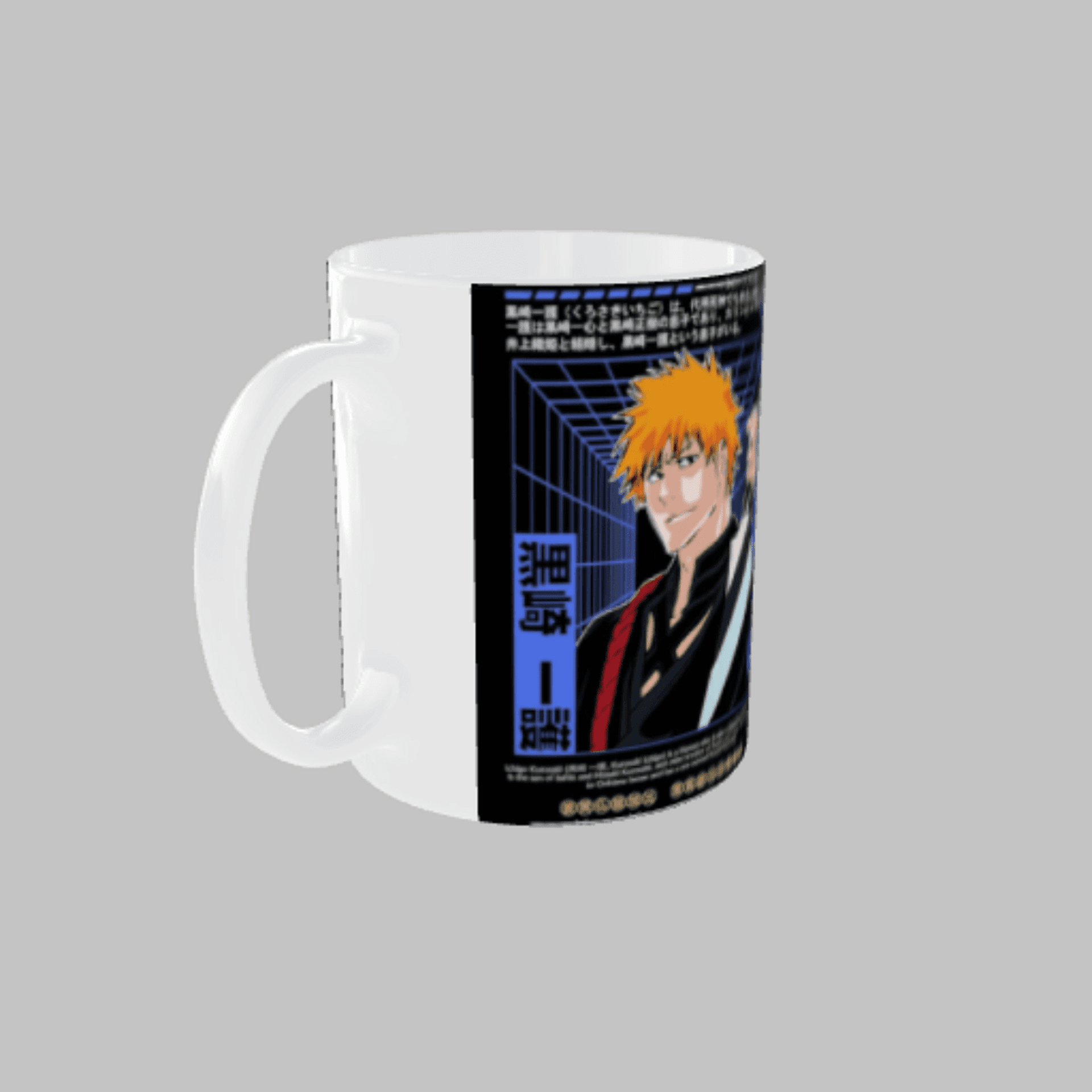 Taza Ichigo Kurosaki | Bleach | Taza de Cerámica Anime | Shinigami - 5