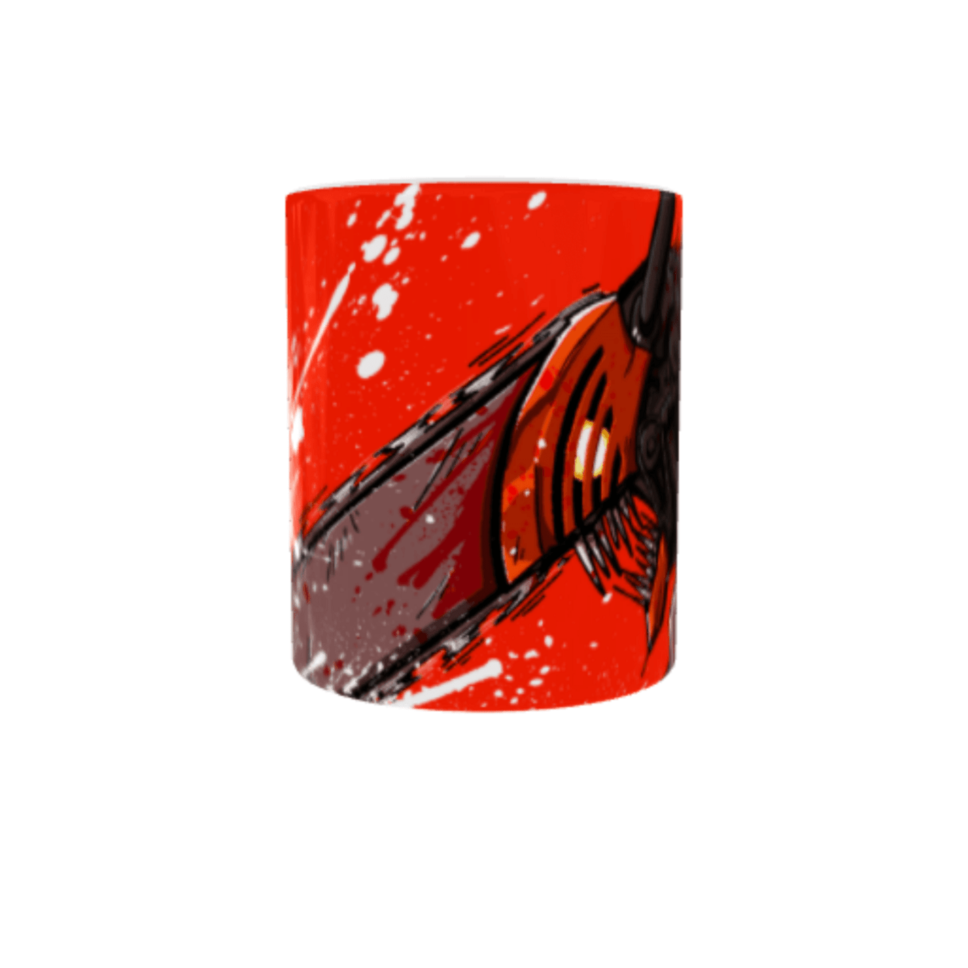 Taza Chainsaw Man Roja - 3
