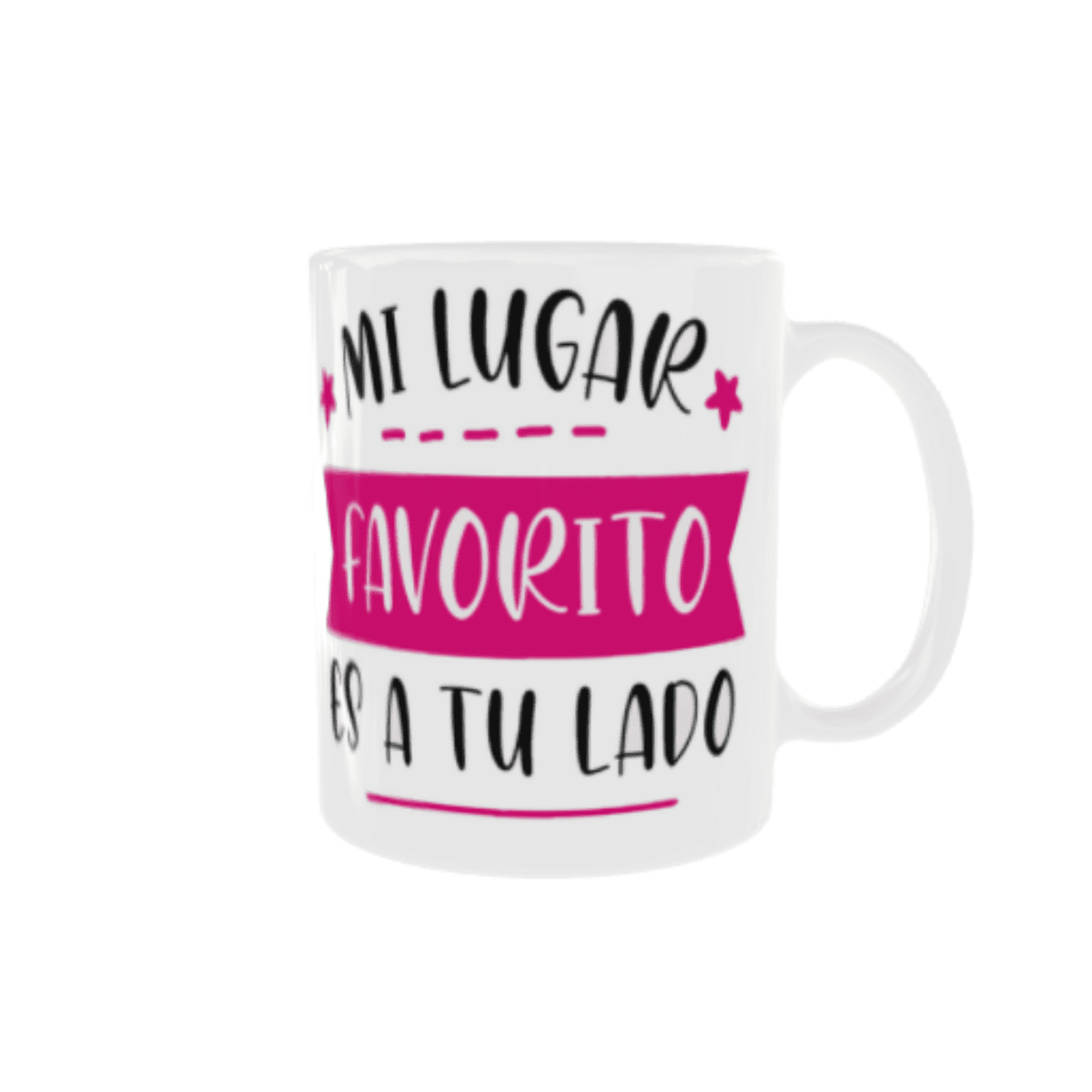 Taza “Mi lugar favorito es a tu lado” - 3