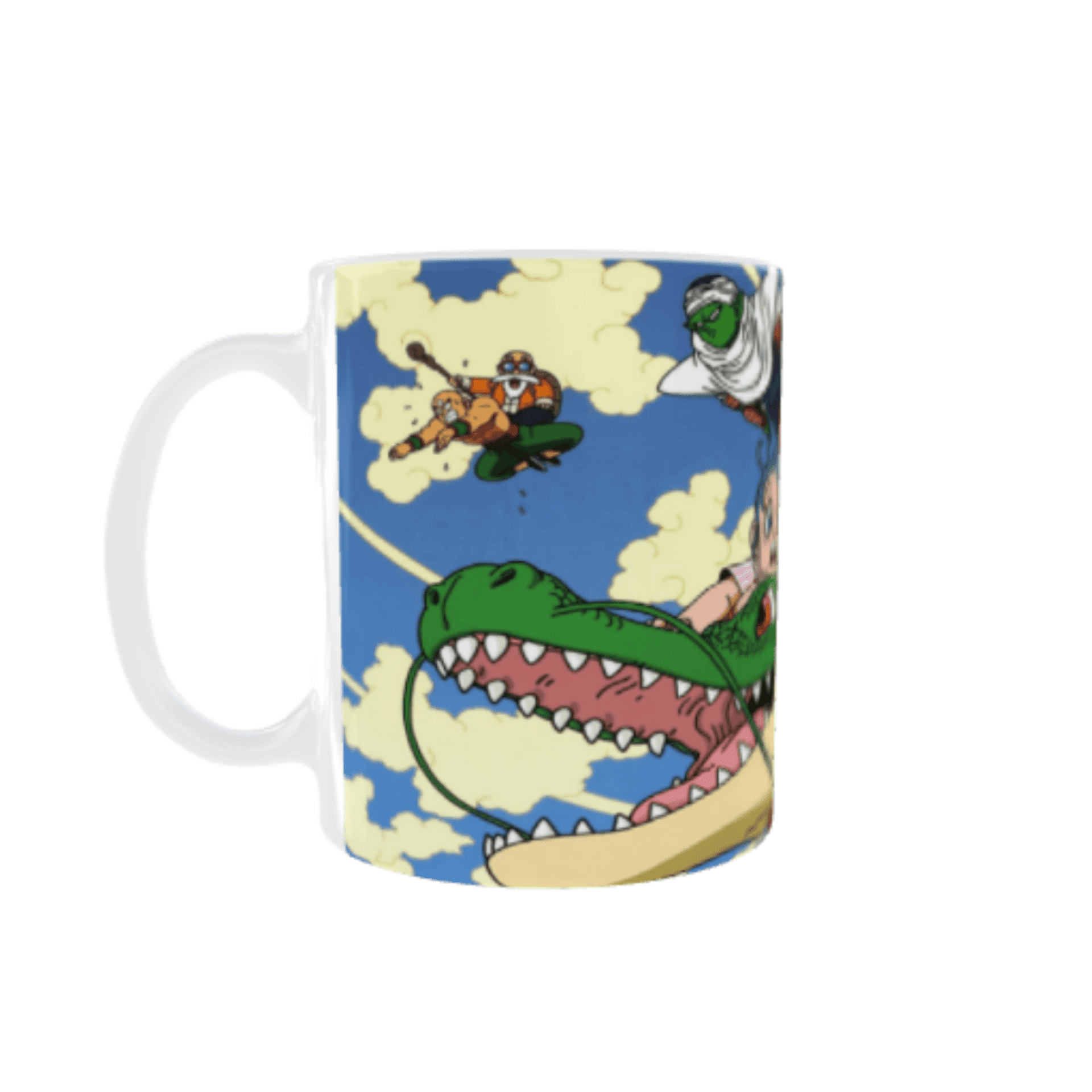 Taza Dragon Ball con Shenron y Personajes Clásicos - 5