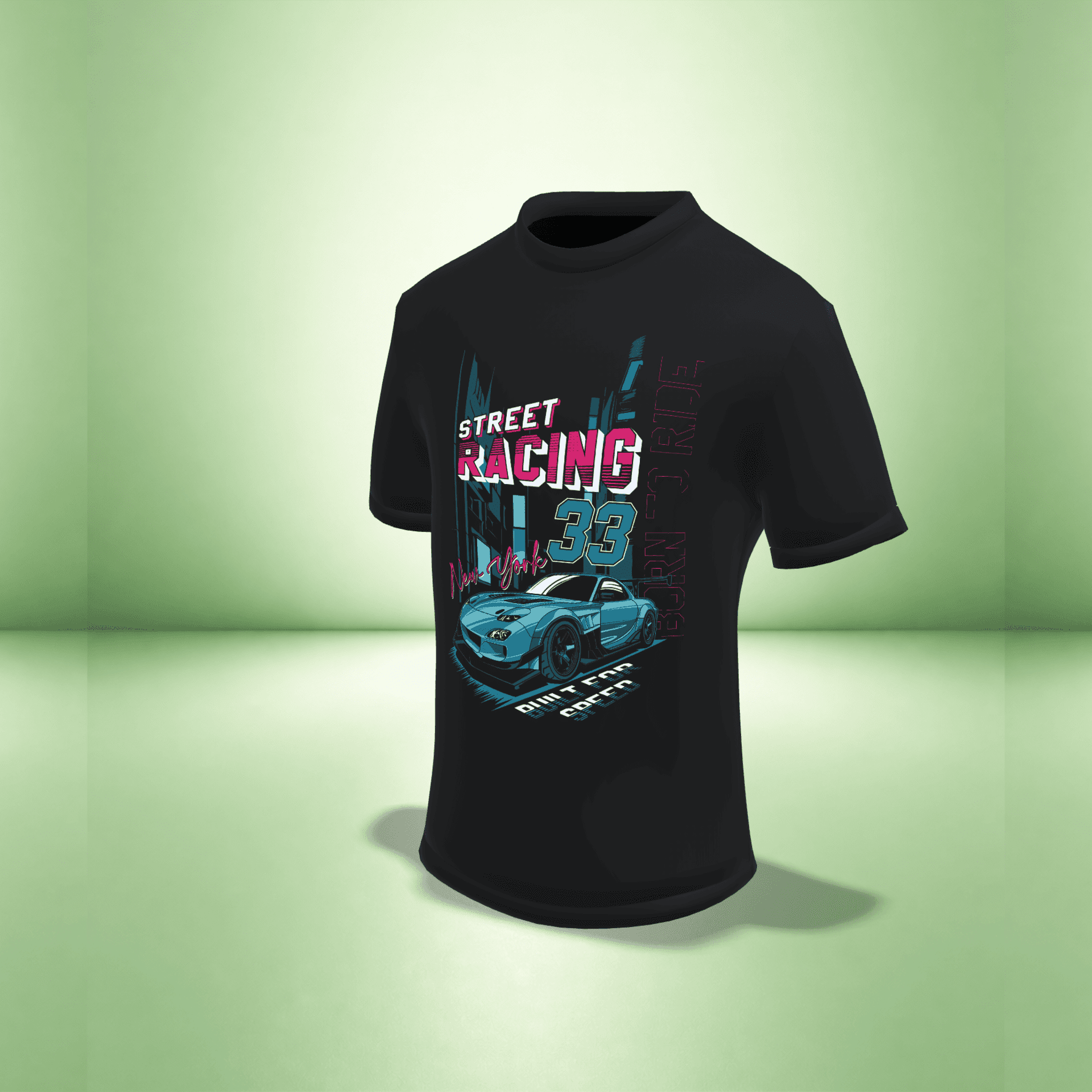 Camiseta Street Racing 33 100% Algodón | Estilo Urbano Racing | Unisex S-2XL - 4
