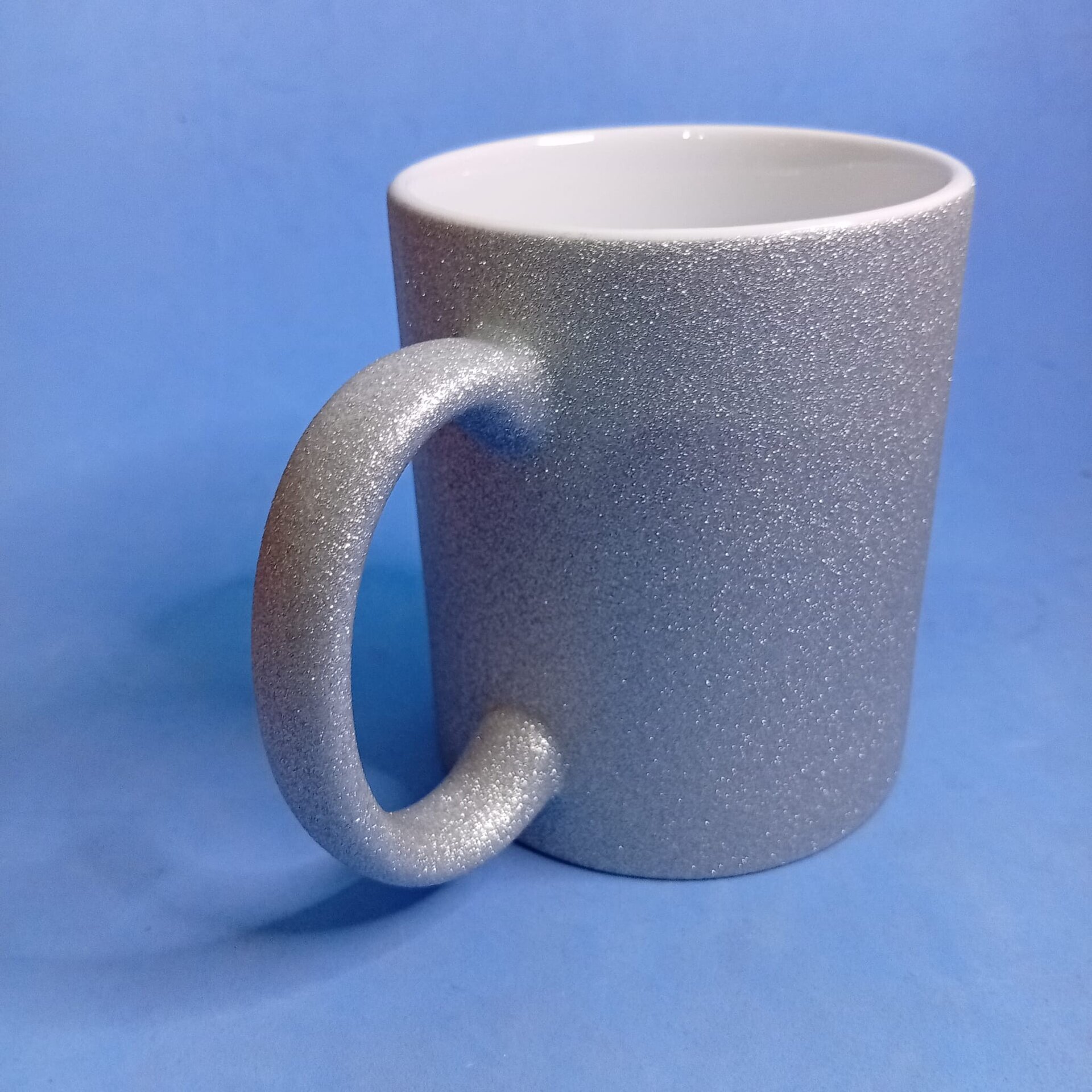 Taza “También de hacer cagadas se aprende” – Purpurina Plateada - 4