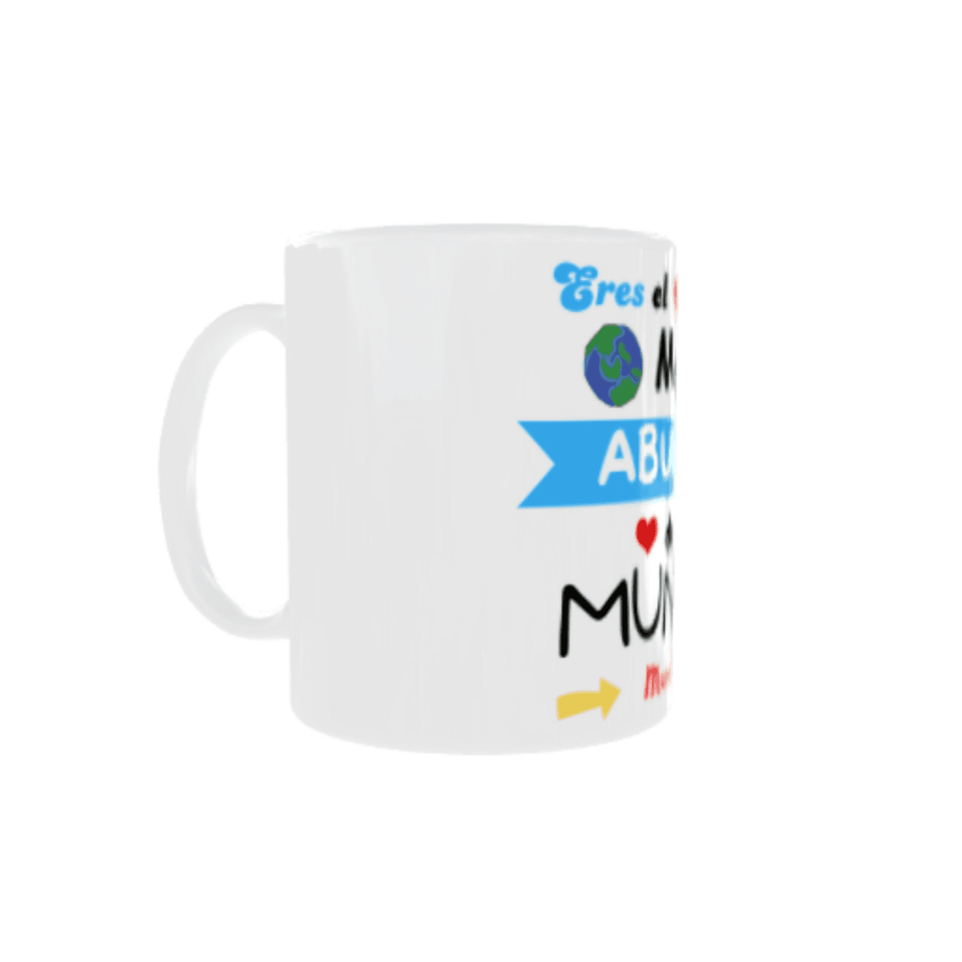 Taza "El Mejor Abuelo del Mundo Mundial" – Regalo con Amor - 4