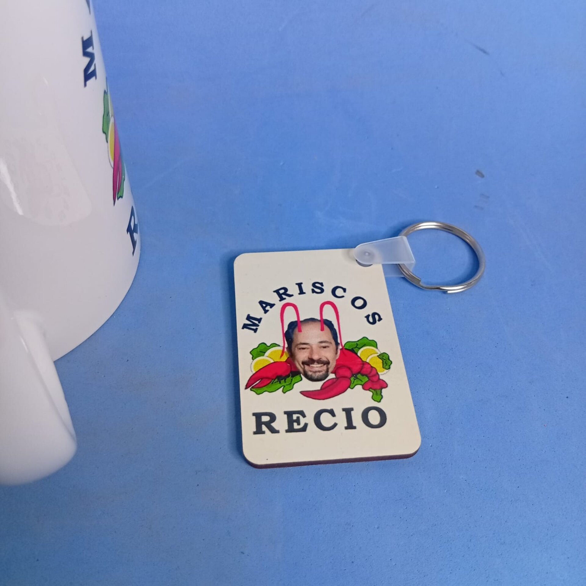 Lote Taza + Llavero Mariscos Recio - 5