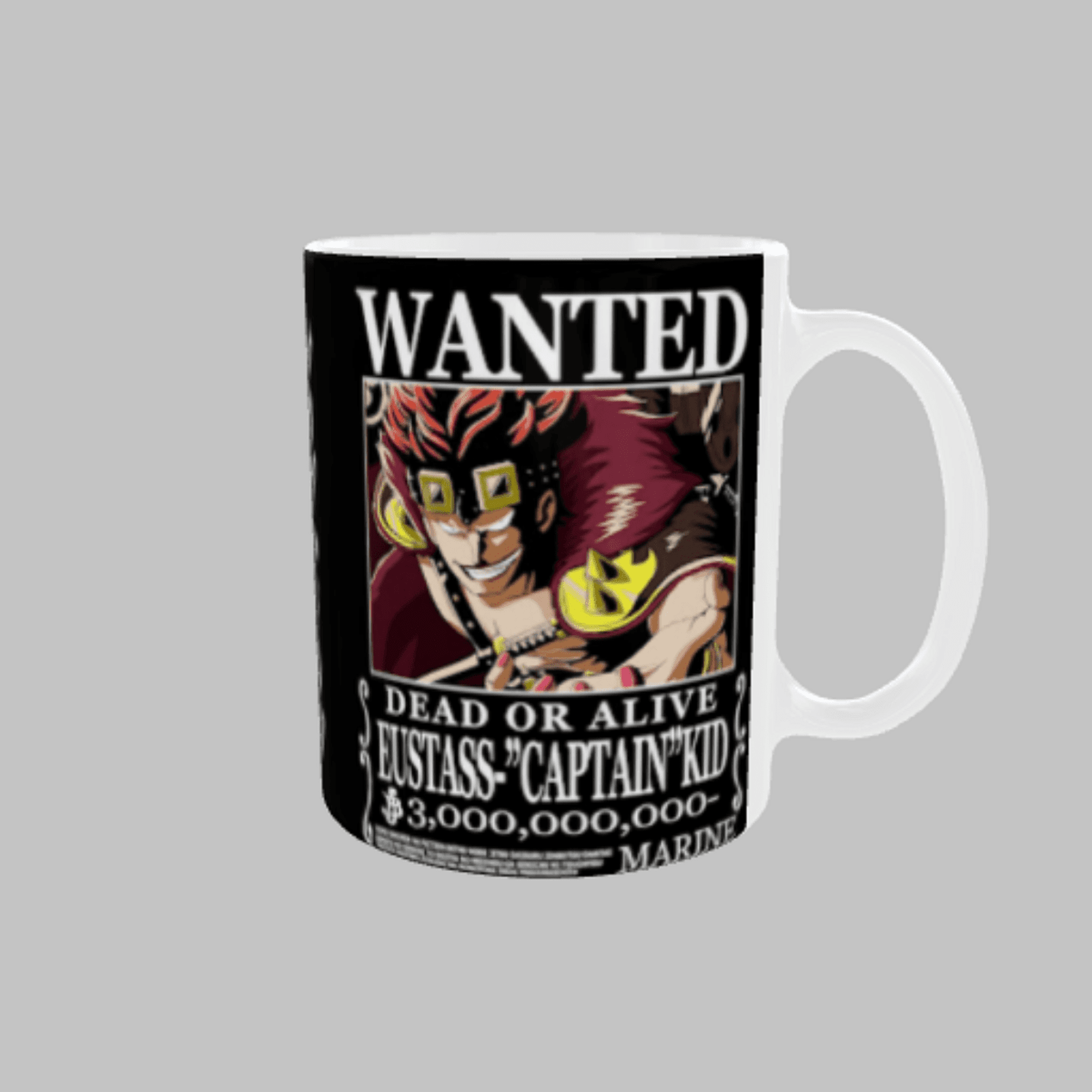 Taza Wanted Eustass Captain Kid | One Piece - 2