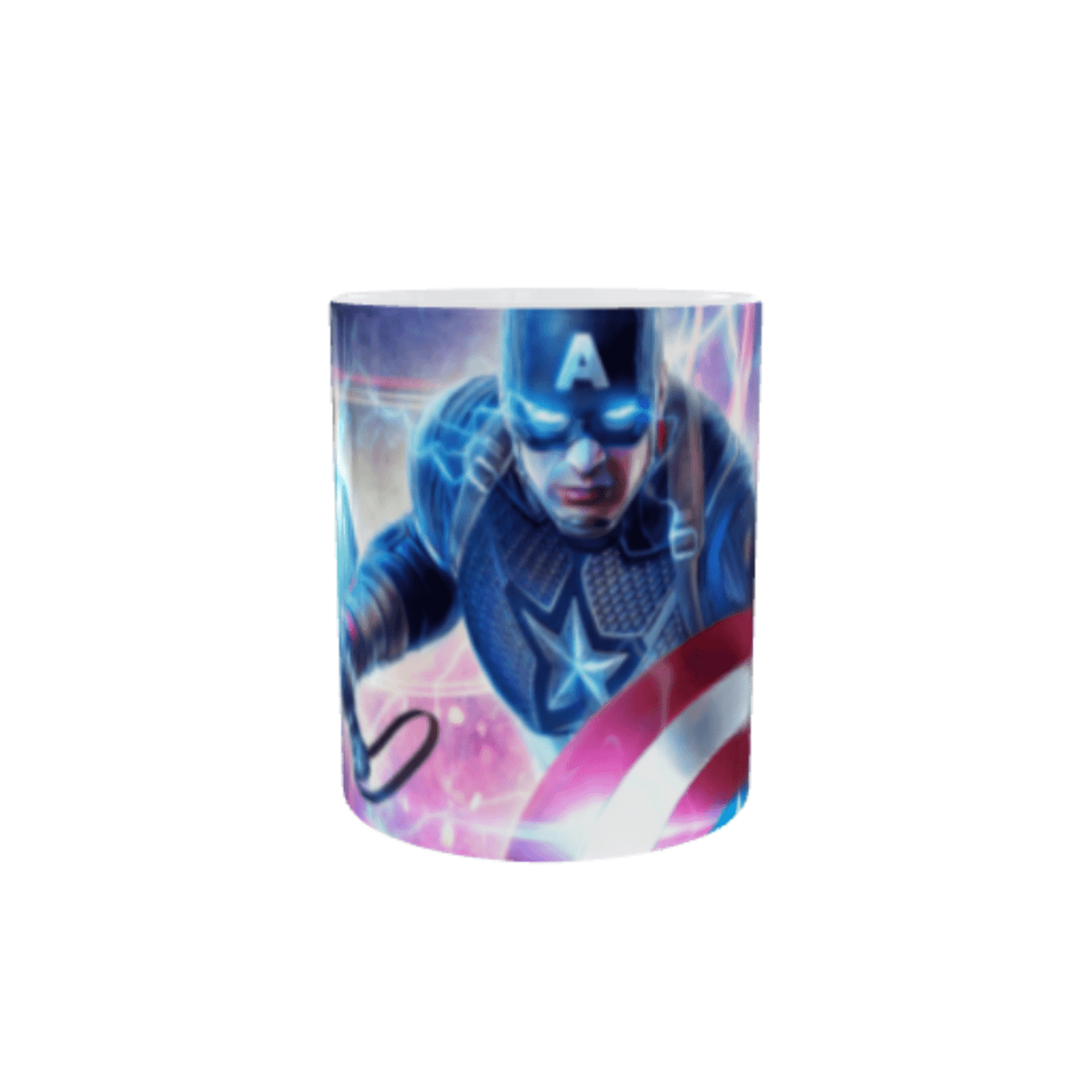 Taza Capitán América con Mjolnir - 1