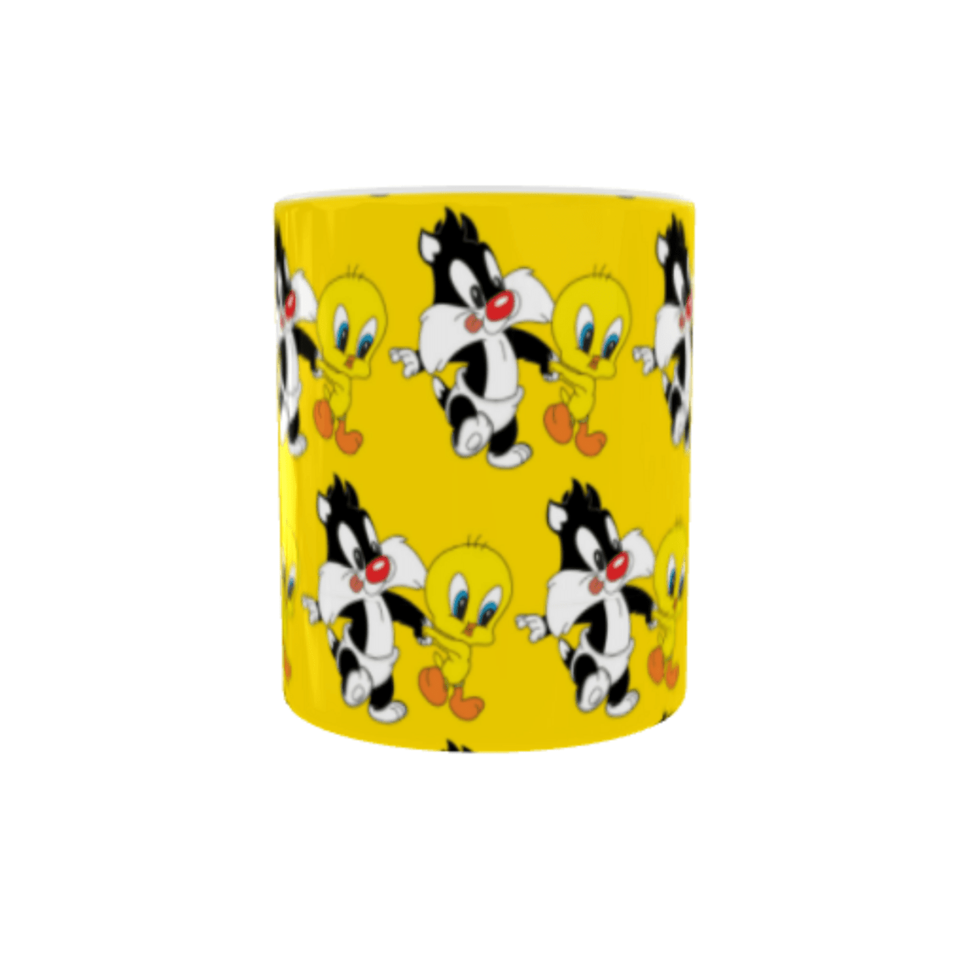Taza Silvestre y Piolin Bebés Looney Tunes - 1