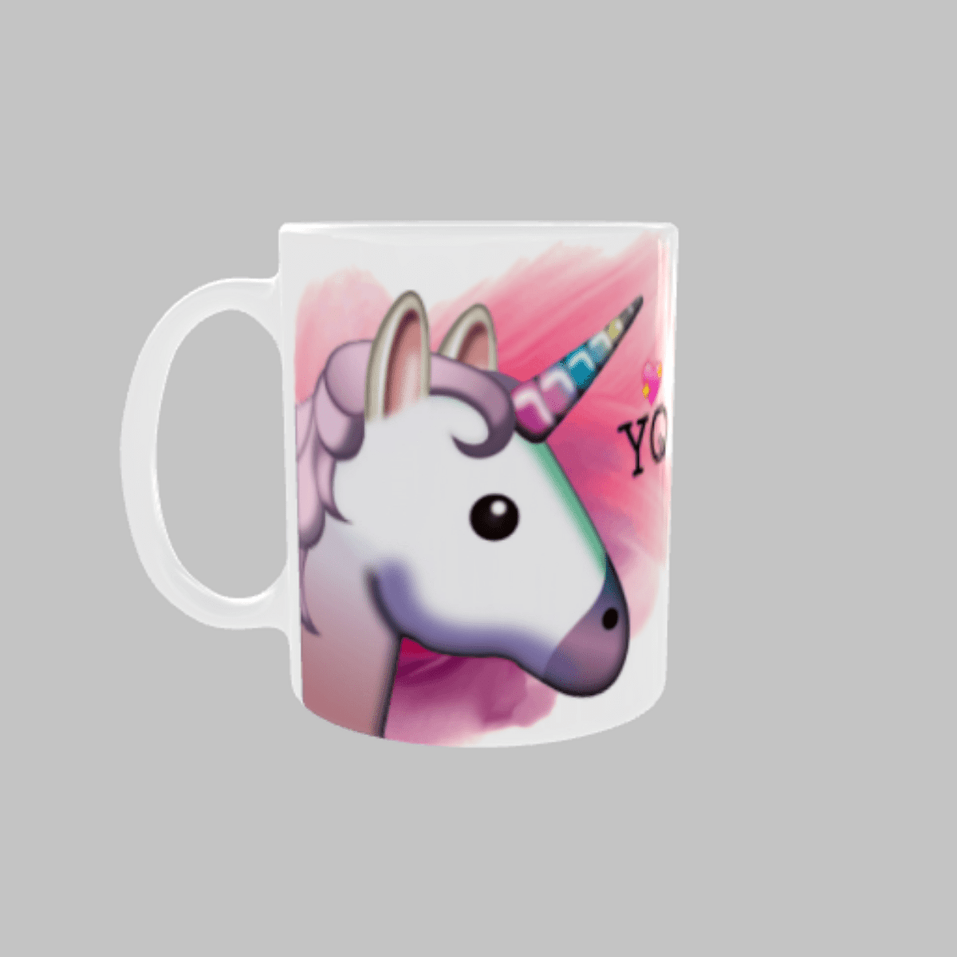 Taza Caballo y Unicornio Divertida - 1
