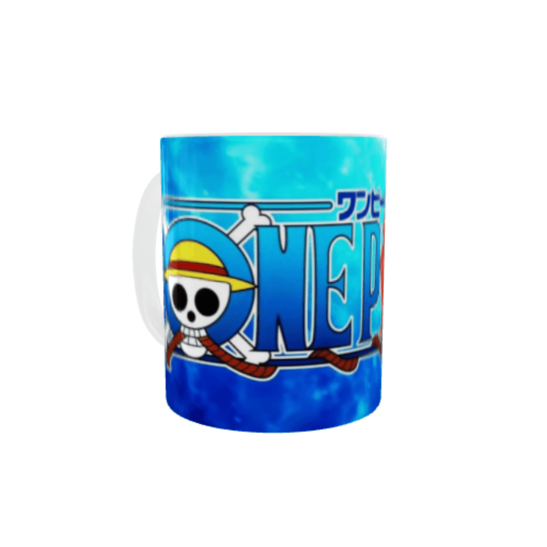 Taza Logo One Piece Fondo Azul - 2