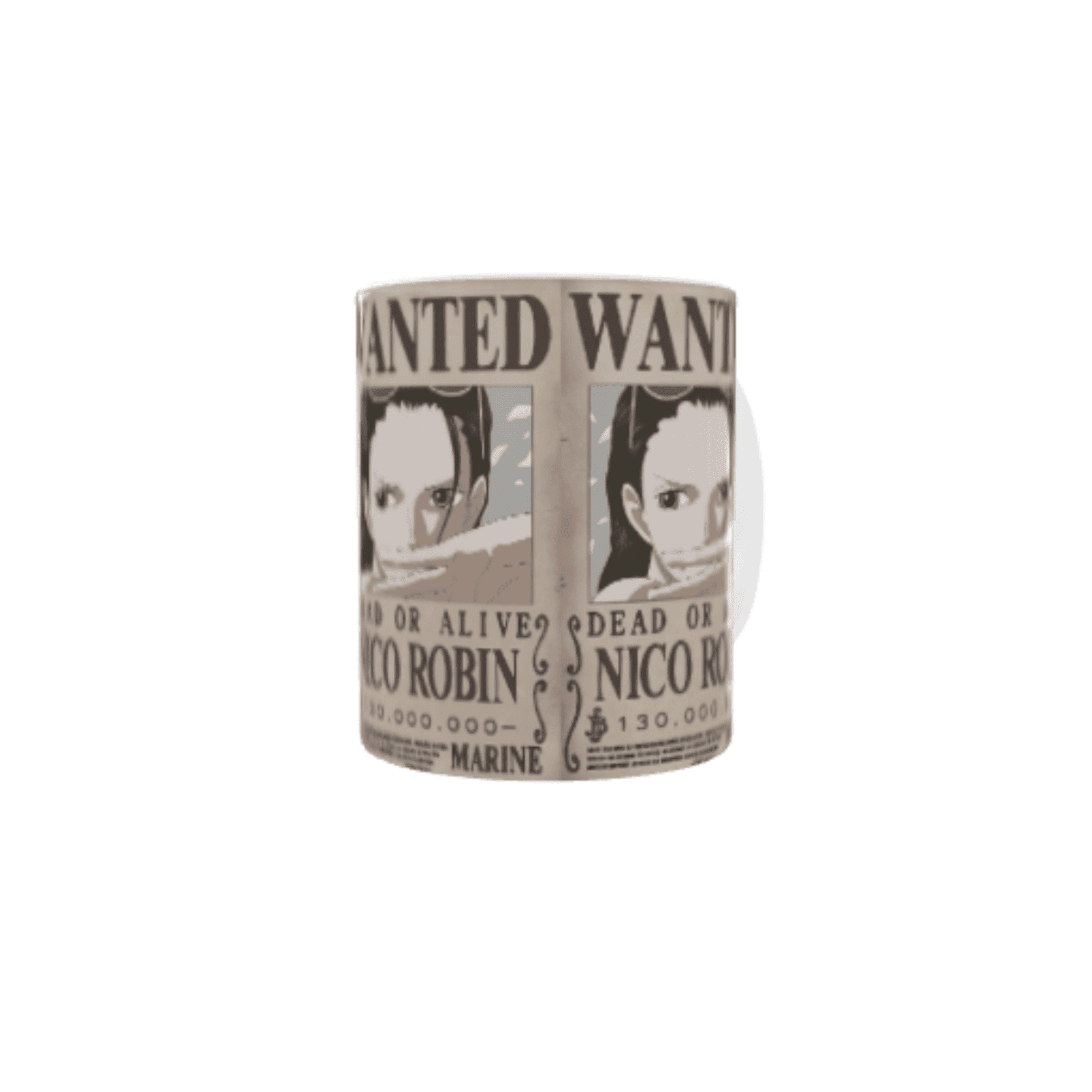 Taza Cartel Wanted Se Busca Nico Robin – One Piece - 4